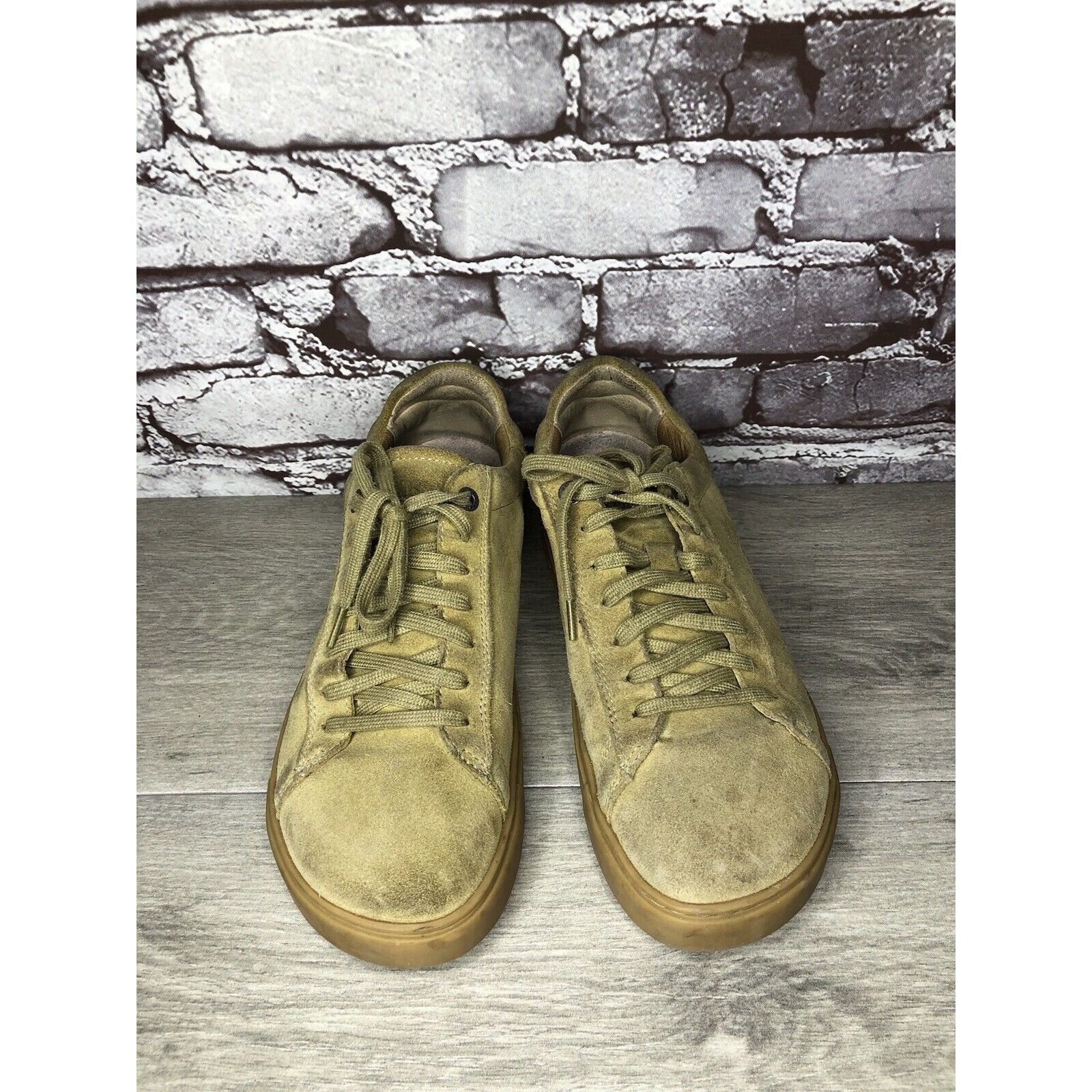 Birkenstock Birkenstock Brown Suede Lace Up Low Comfort Sneakers Shoes W Size US 10 / IT 40 - 2 Thumbnail