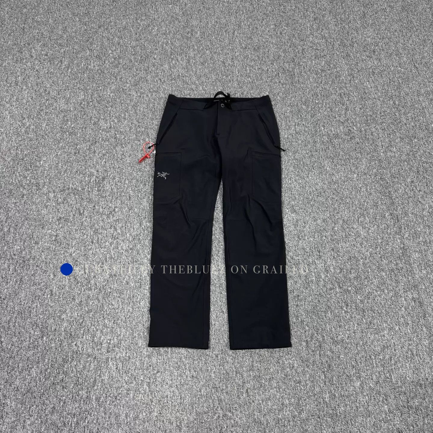 Arc'teryx Like New Black Embroidered Logo Casual Pants Size US 32 / EU 48 - 1 Thumbnail