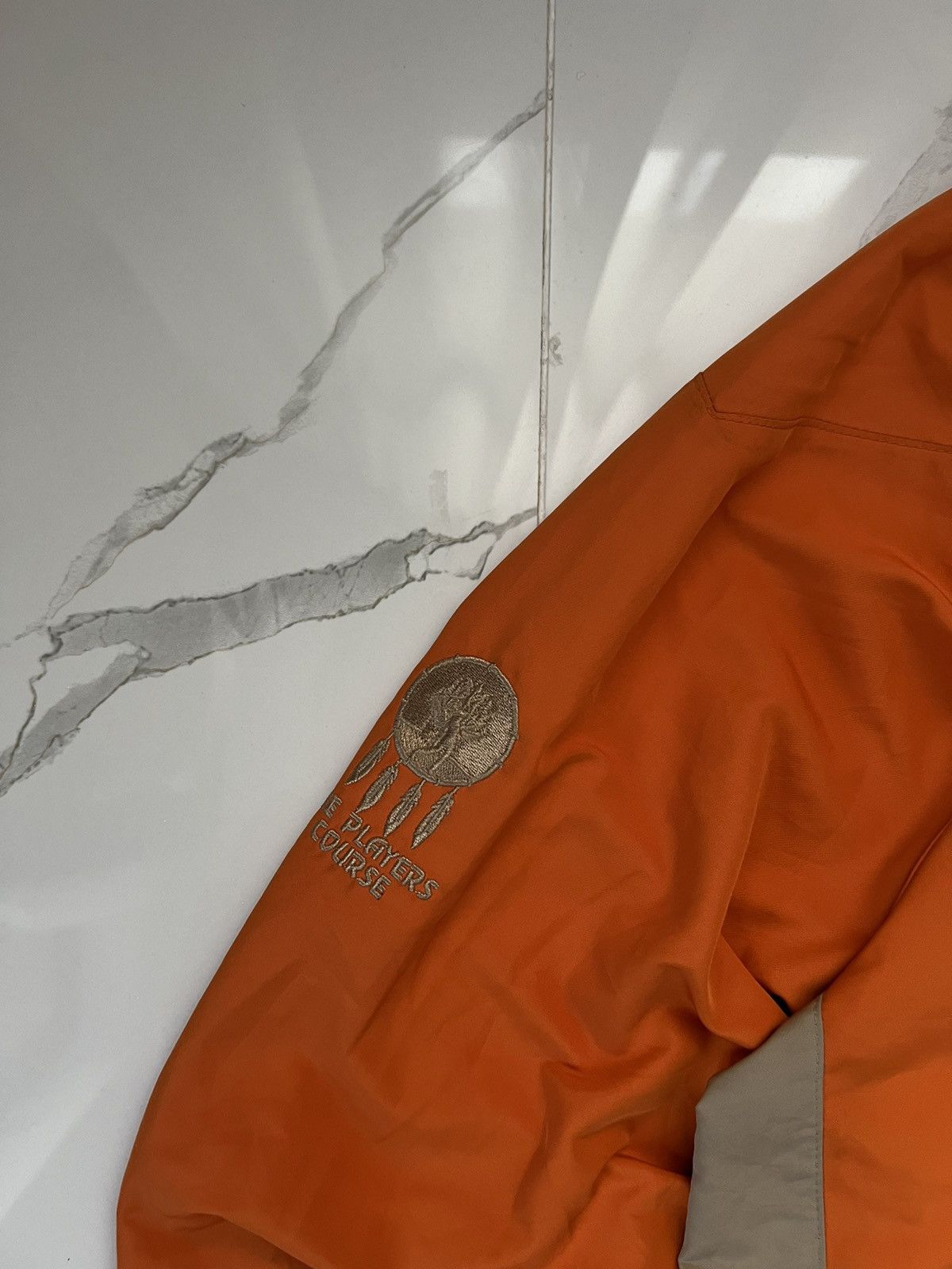 Nike × Vintage 90's NIKE RETRO SWOOSH LOGO Y2K 1/3 ZIP PLAYERS JACKET Size US M / EU 48-50 / 2 - 2 Thumbnail