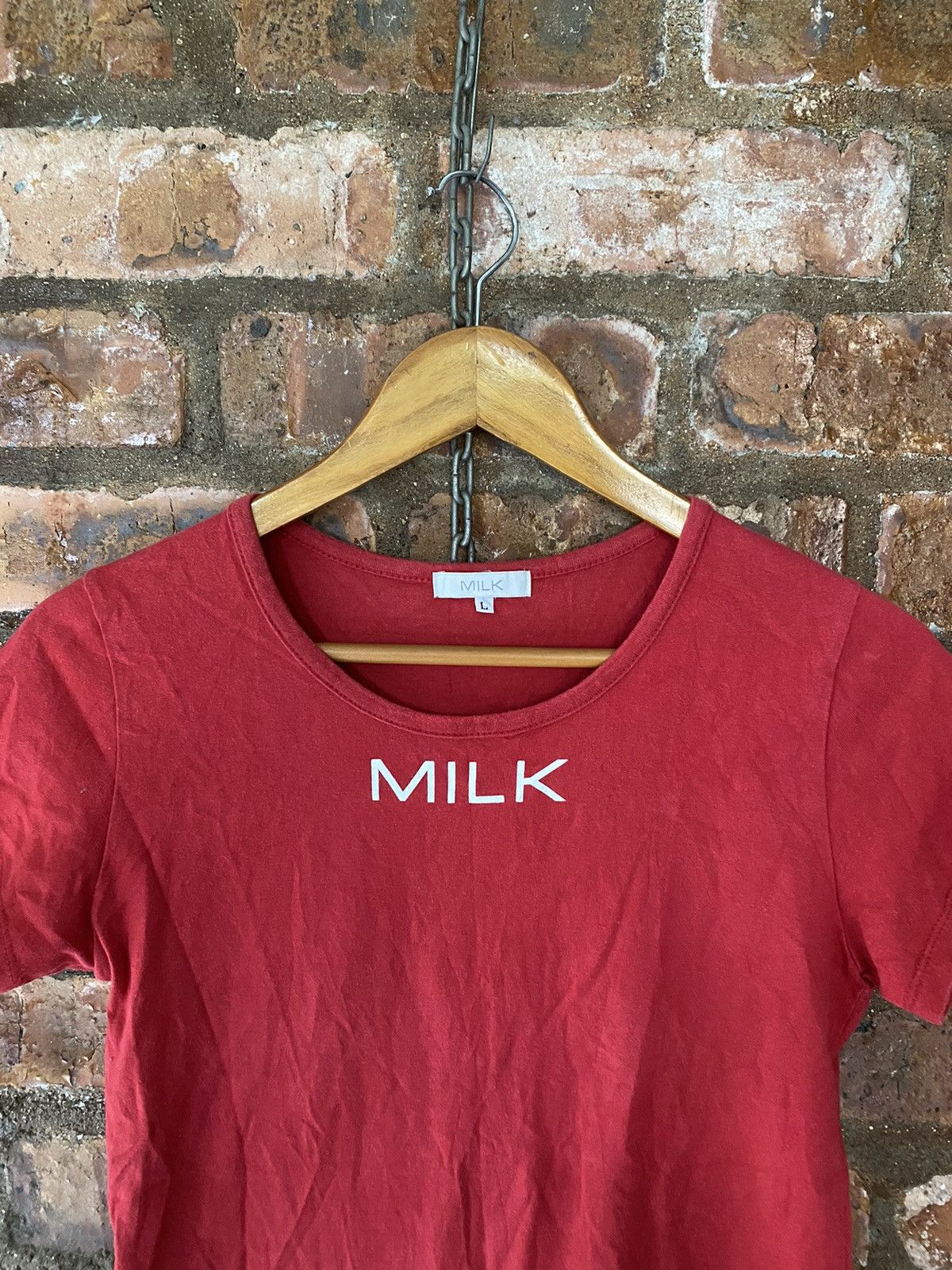 20471120 90's MILK , MILK BOY center spell out tee Size M / US 6-8 / IT 42-44 - 7 Thumbnail