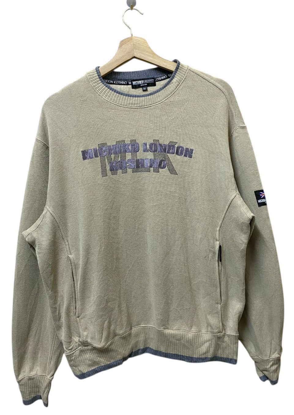 Michiko Koshino London Michiko Koshino London Sweatshirt Crewneck Size US M / EU 48-50 / 2 - 1 Thumbnail
