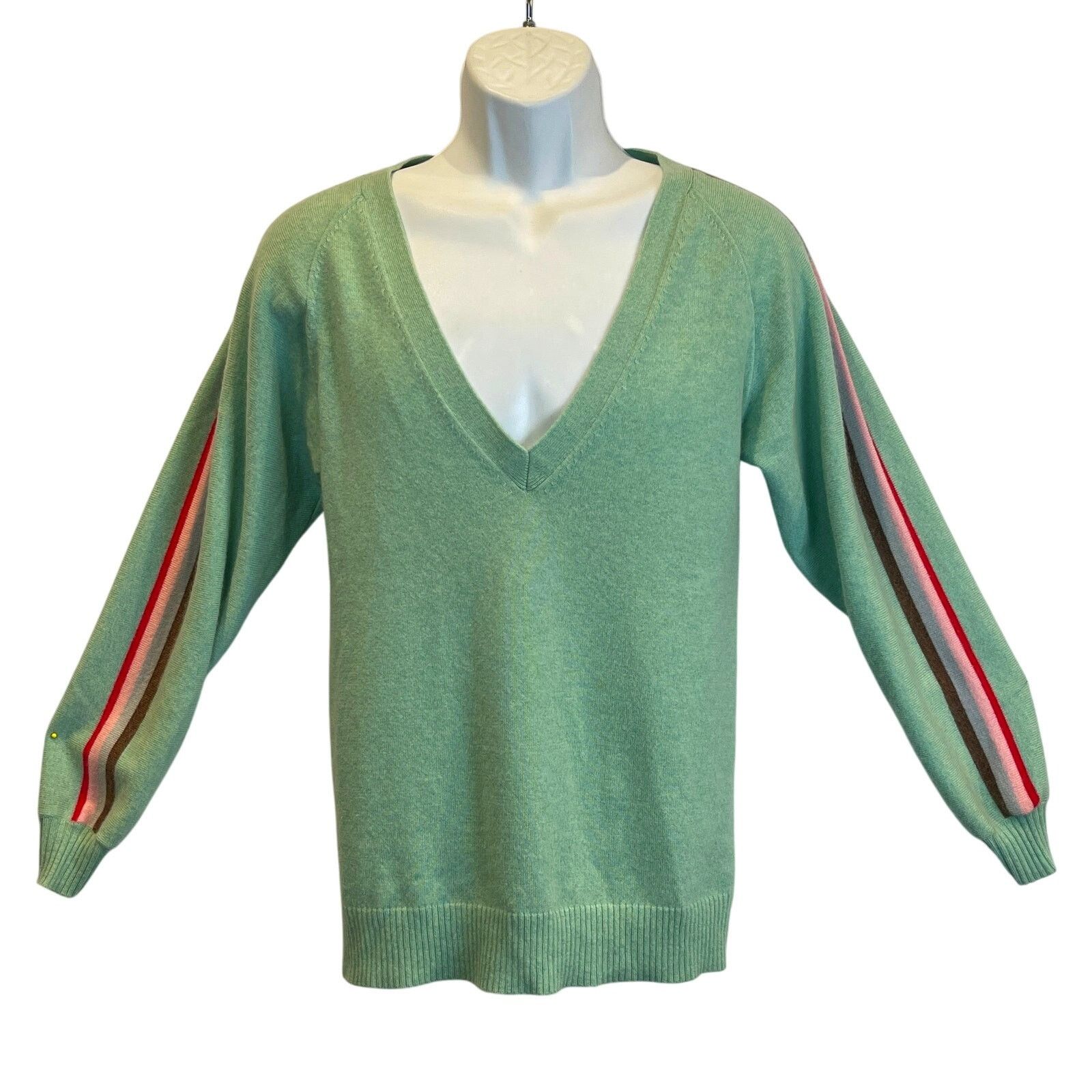 Paul & Joe Paul & Joe V Neck 100% Cashmere Sweater Brand Size 1 / Small Size S / US 4 / IT 40 - 1 Thumbnail
