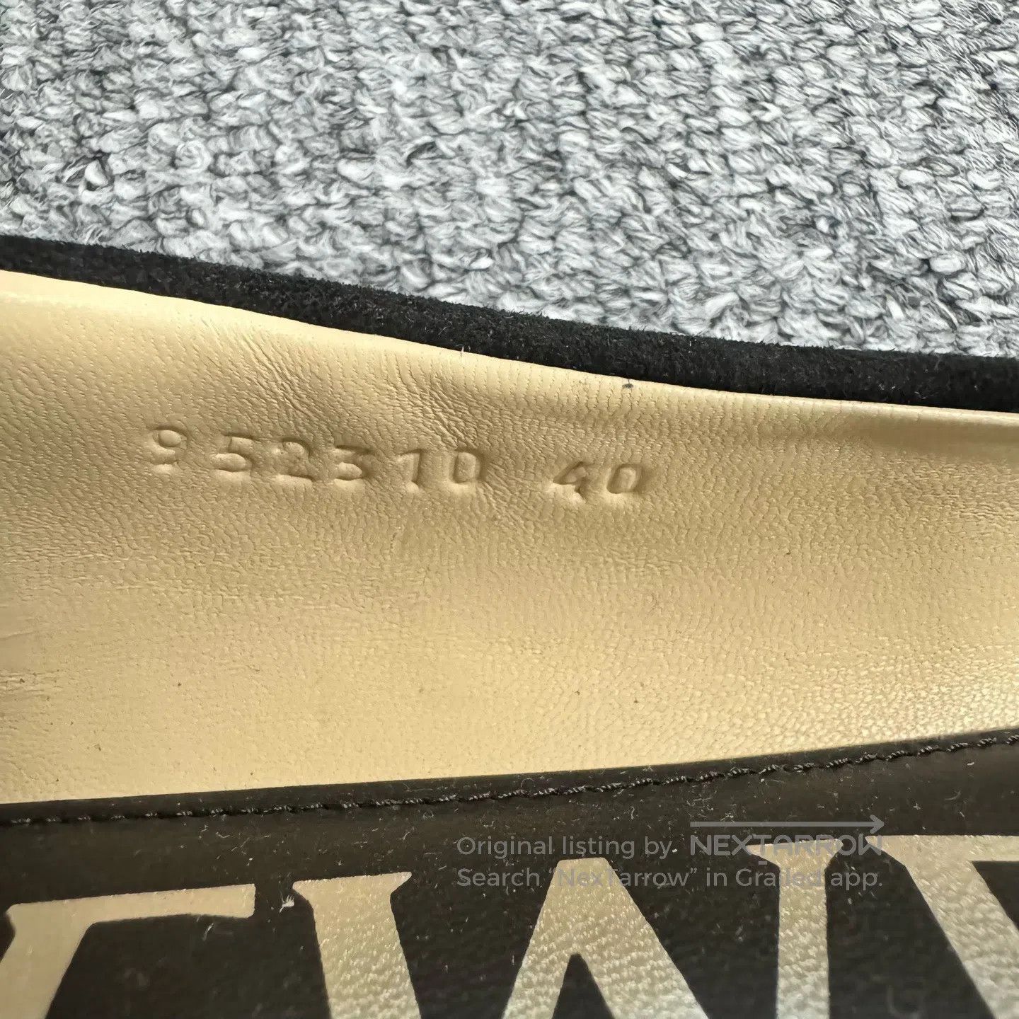 Loewe LOEWE Sheep leather, fully diamond-encrusted, flat-soled s Size US 9.5 / IT 39.5 - 7 Thumbnail