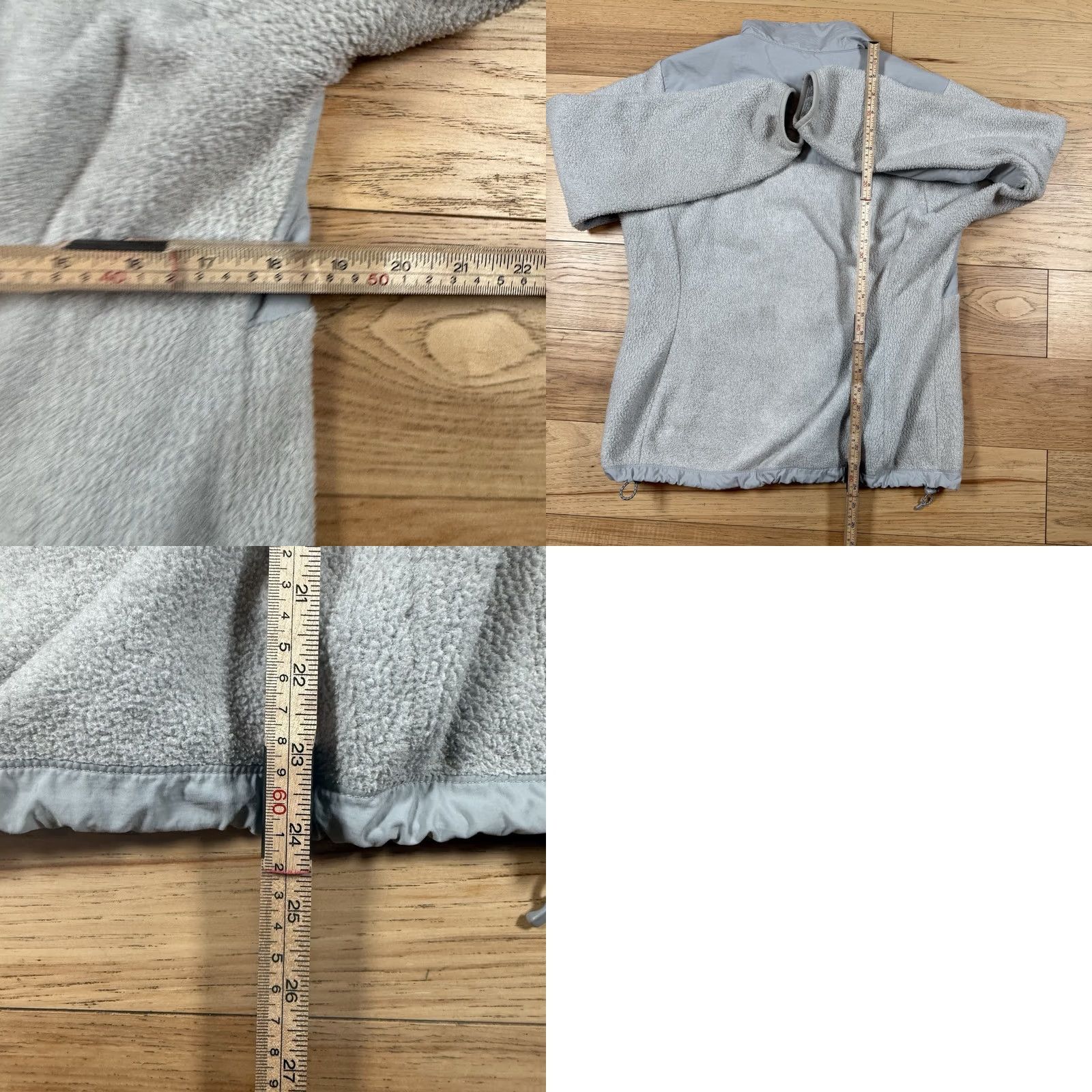 The North Face The North Face Jacket Women M Denali Polartec Fleece White Gray Full Zip Size M / US 6-8 / IT 42-44 - 8 Thumbnail