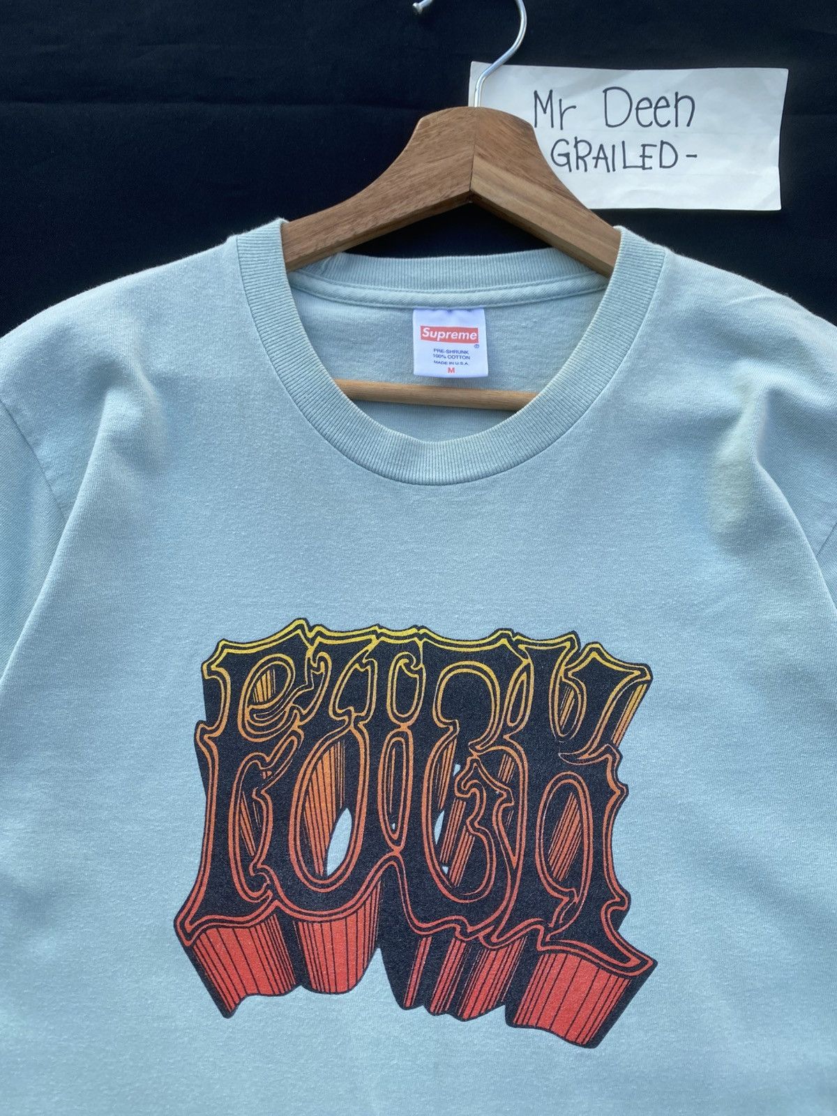 Supreme Rare Supreme Fu(k Tshirt Size US M / EU 48-50 / 2 - 1 Thumbnail