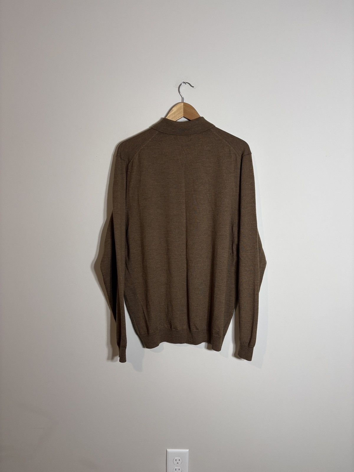 Brooks Brothers Brooks Brothers 346 Merino Wool Rugby Polo Sweater XL Size US XL / EU 56 / 4 - 4 Thumbnail