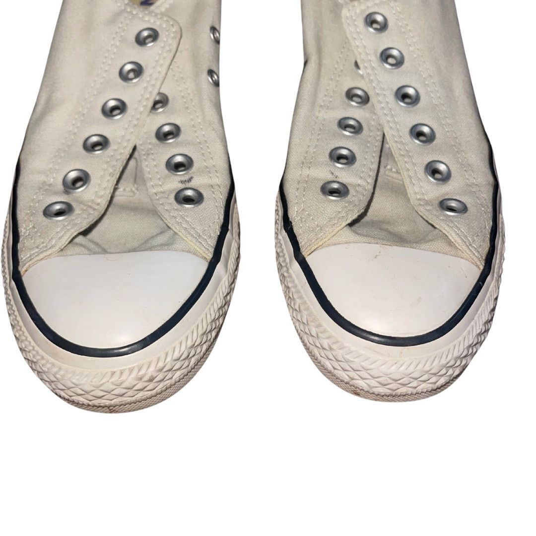 Converse White Converse Chuck Taylor All Star Low-Top Sneakers Size 8 Size US 8 / IT 38 - 2 Thumbnail