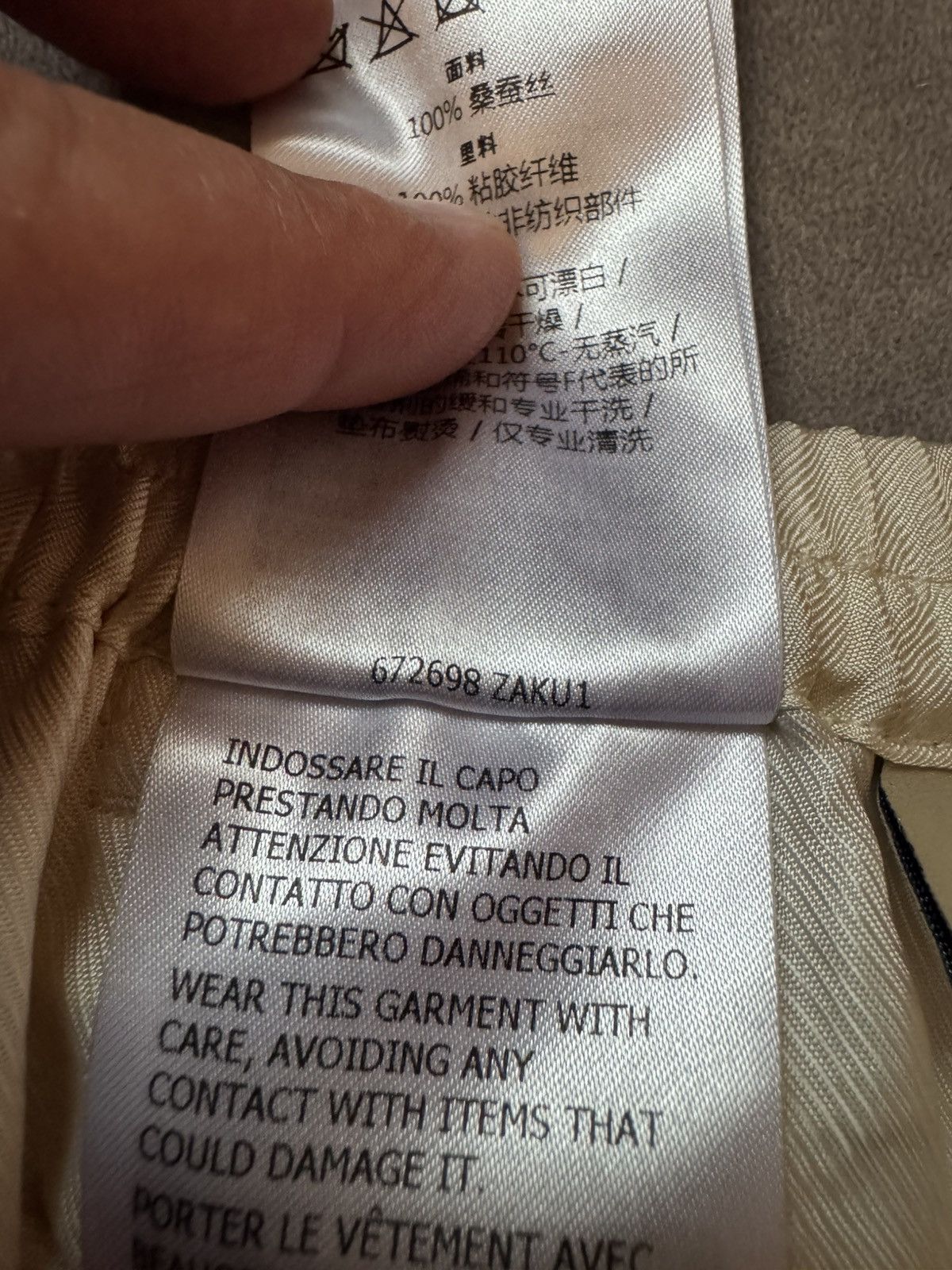 Gucci GUCCI silk shorts REAL SIZES IN PHOTOS BY TAPE MEASURE Size US 30 / EU 46 - 11 Thumbnail