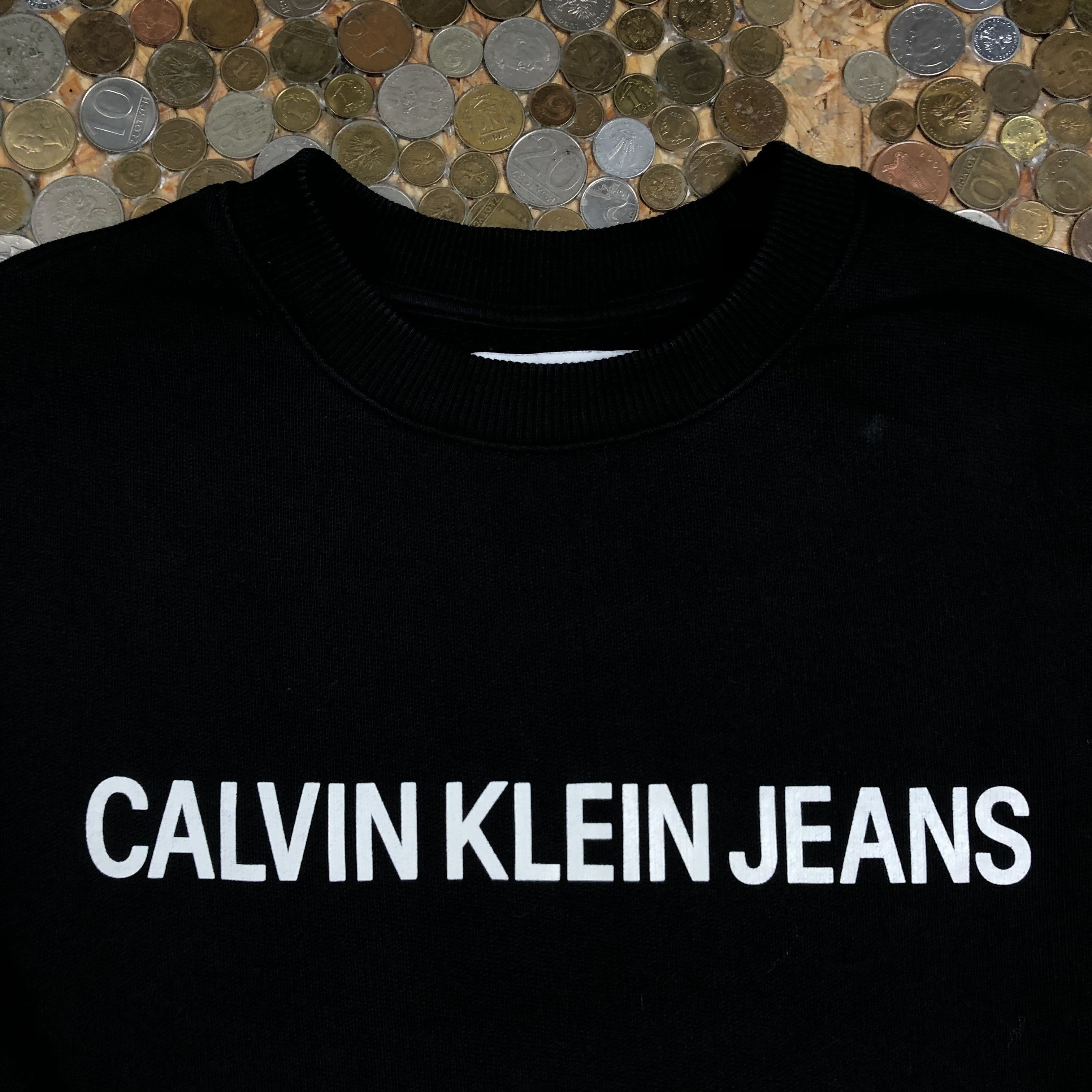 Calvin Klein Calvin Klein Spell out Crewneck sweatshirt Size US S / EU 44-46 / 1 - 2 Thumbnail