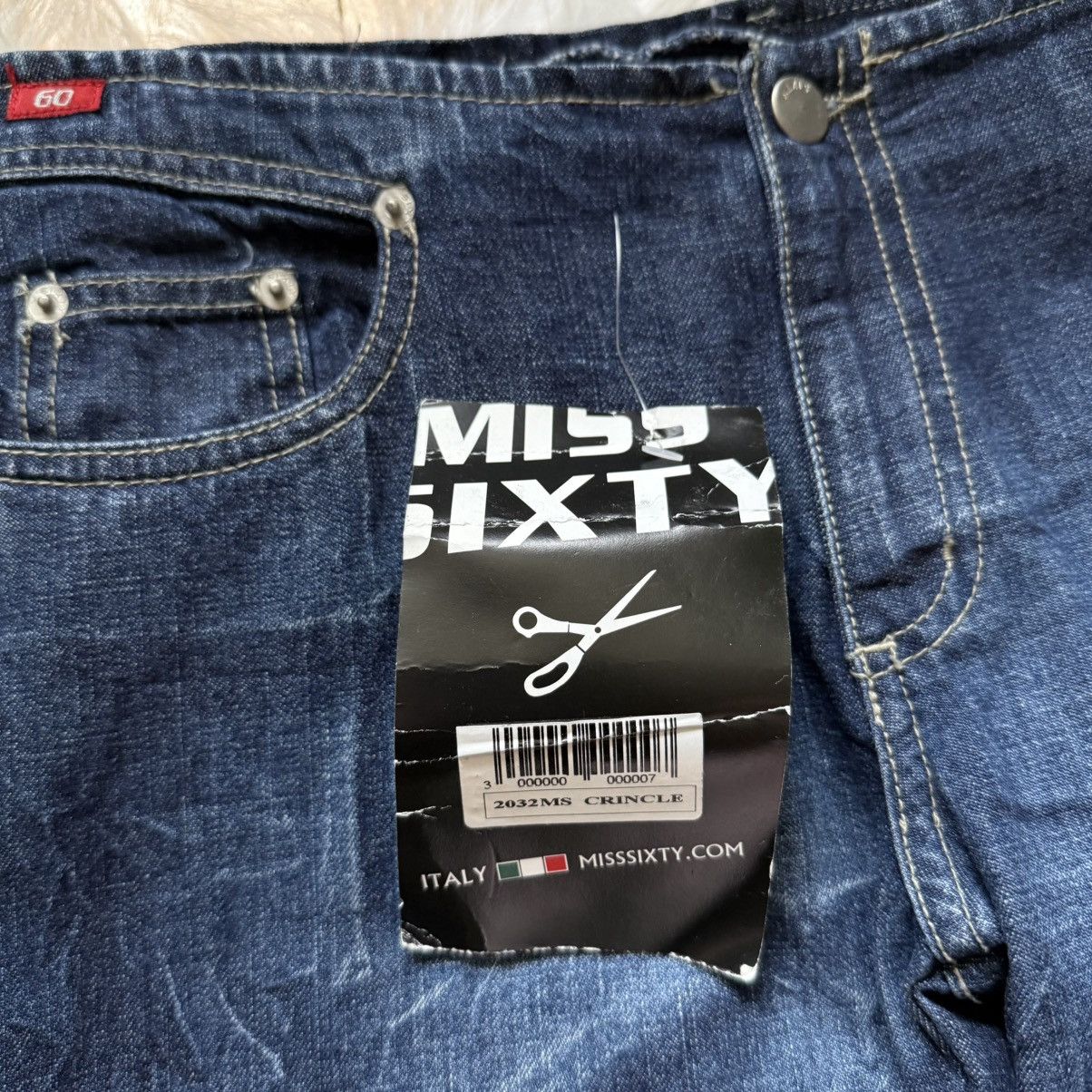 Miss Sixty 📌 Vintage Miss Sixty Jeans Flared Washed 00s Low Rice Size 30" / US 8 / IT 44 - 6 Thumbnail