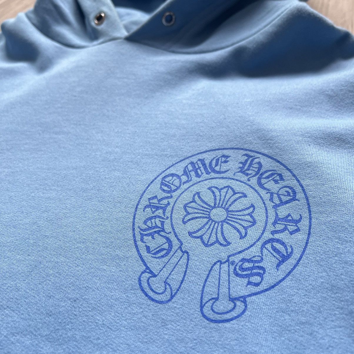 Chrome Hearts Chrome Hearts Miami Exclusive Blue Floral Hoodie Size US L / EU 52-54 / 3 - 6 Thumbnail