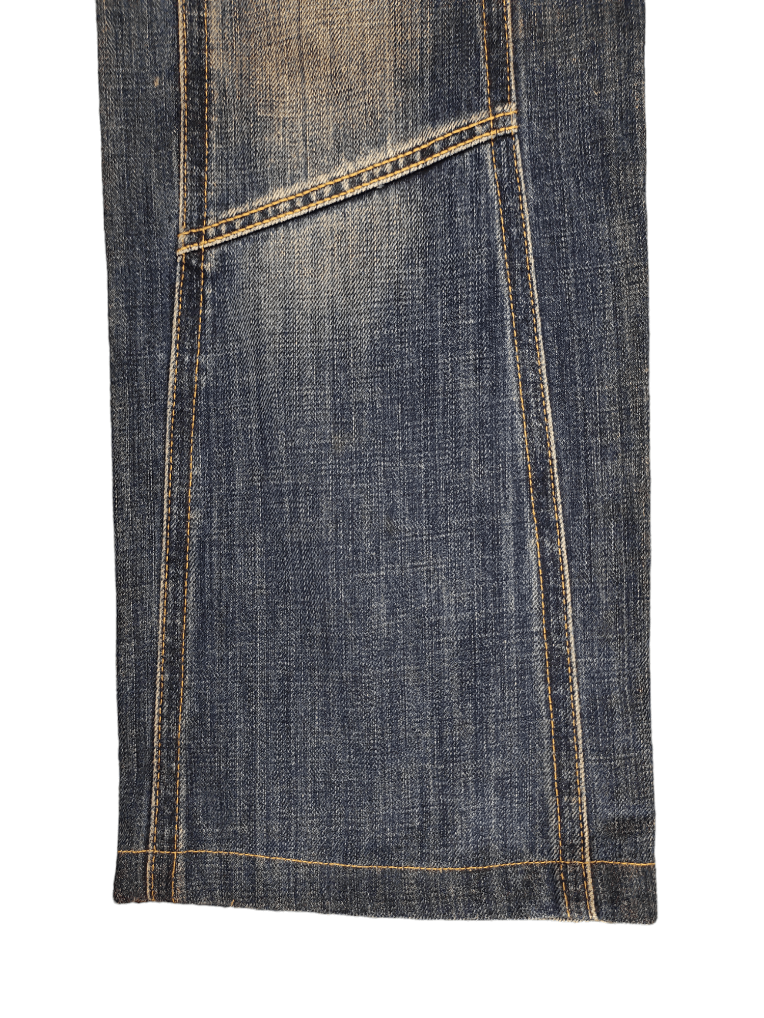 Kapital Vintage Take Two Barros D0500 Spiral Cut Denim Jeans Size US 31 - 8 Thumbnail