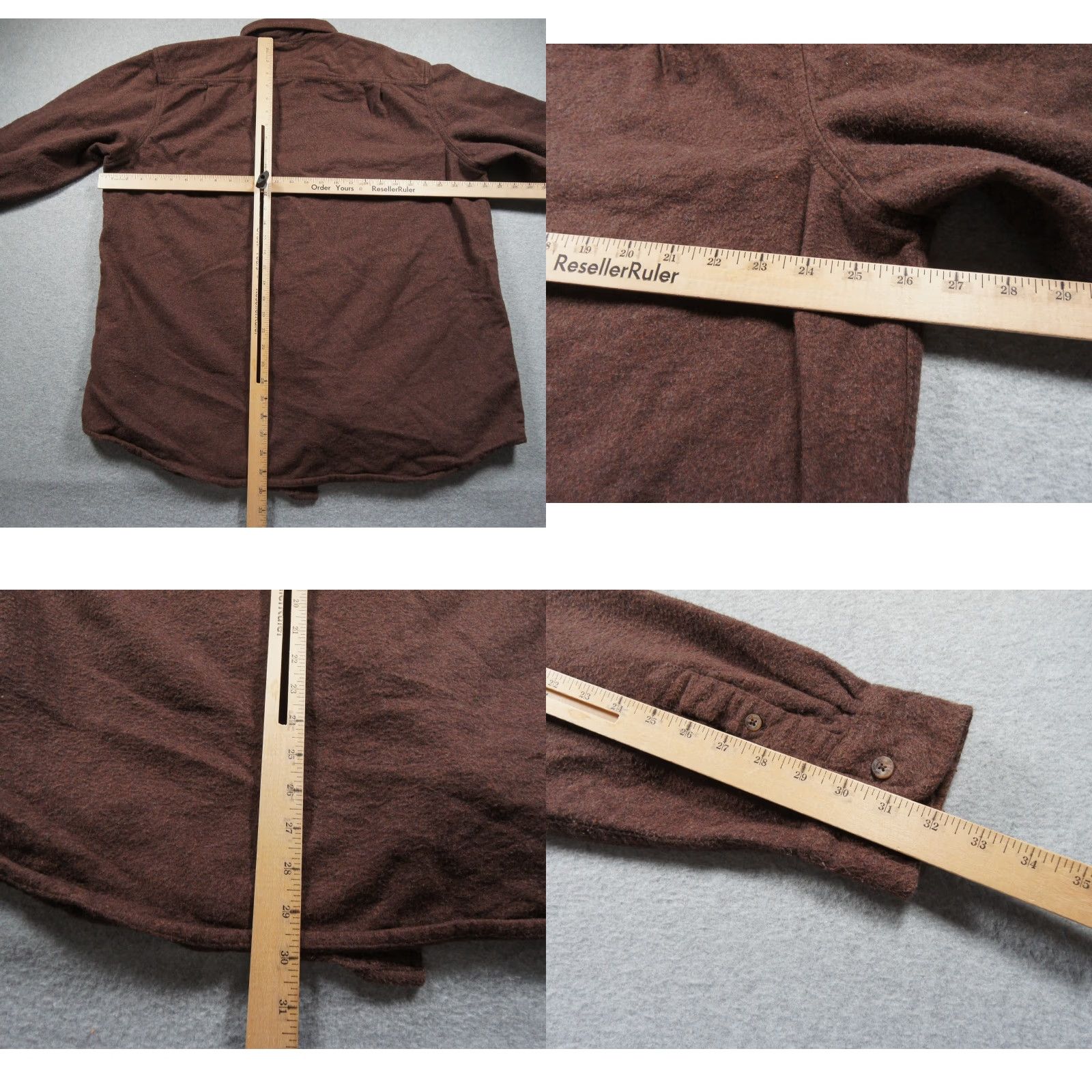 Vintage CE Schmidt Shirt Mens XL Brown Button Down Workwear Long Sleeve Collared Size US XL / EU 56 / 4 - 9 Thumbnail