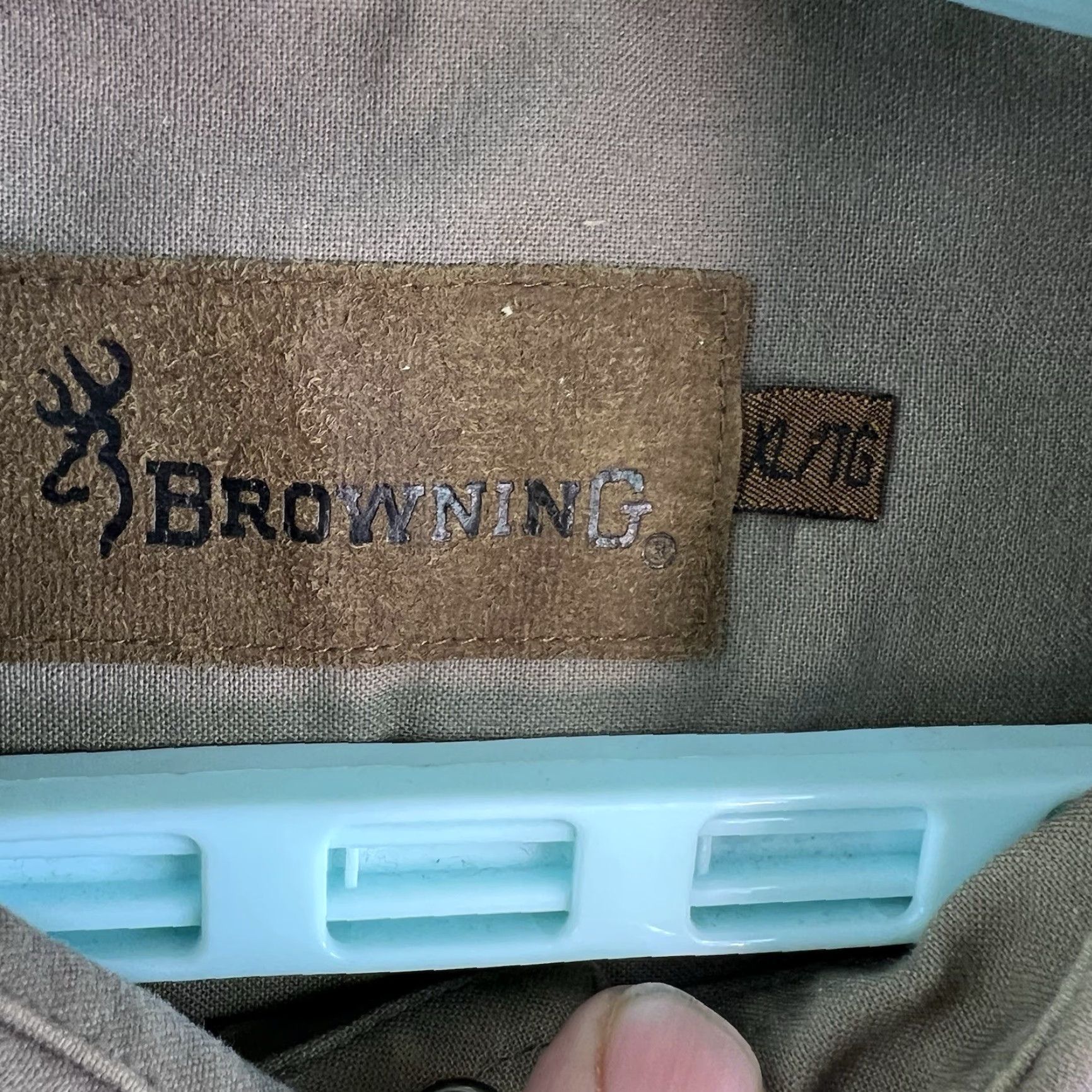 Vintage Browning Shooting Shirt Mens XL Button-Up Size US XL / EU 56 / 4 - 7 Thumbnail