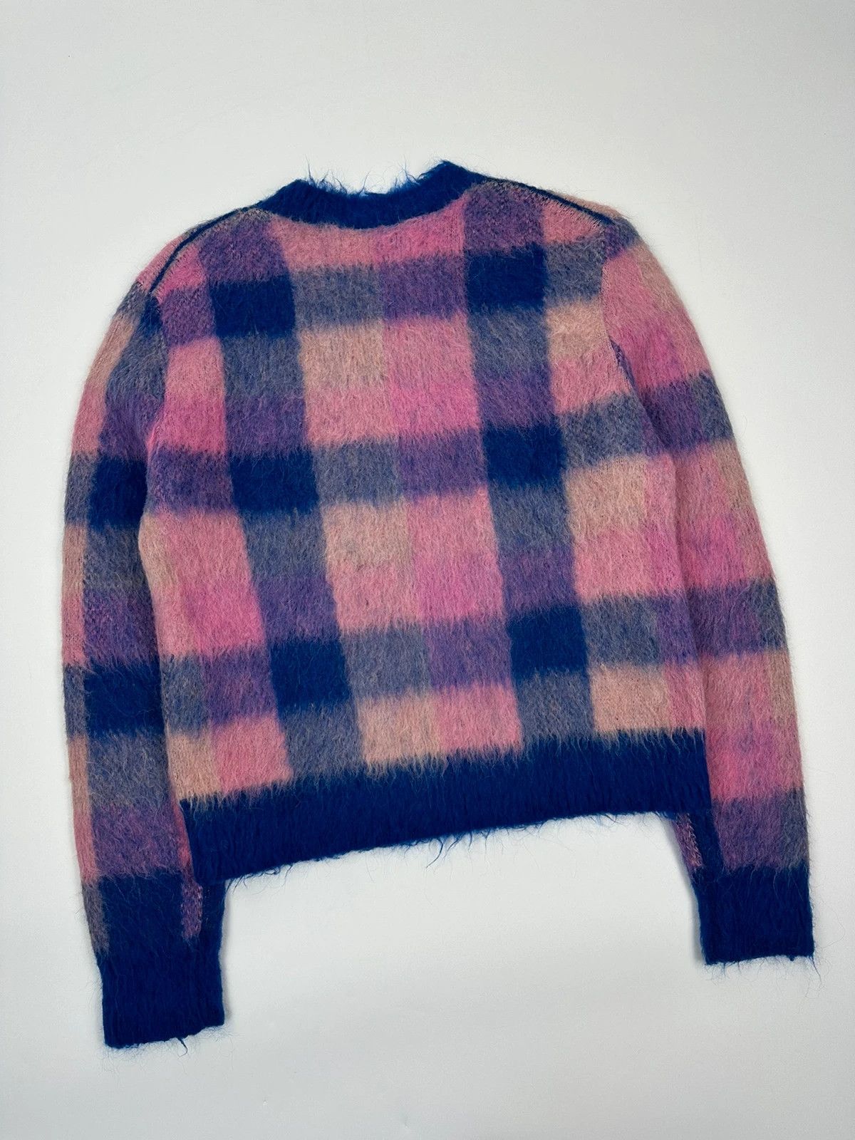 Acne Studios Acne Studio Funky Multicolor Furry Alpaca Wool Knit Sweater Size M / US 6-8 / IT 42-44 - 4 Thumbnail