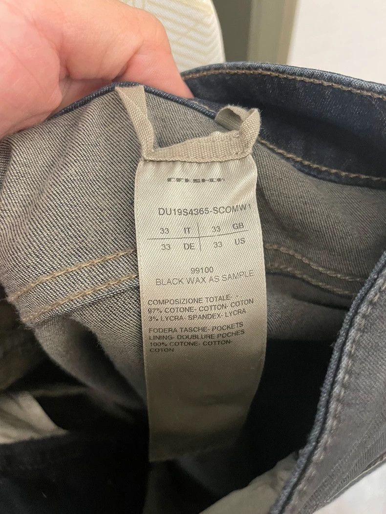 Rick Owens RICK OWENS DRKSHDW Denim Coated Ankle Pants-2506 Size US 33 - 5 Thumbnail