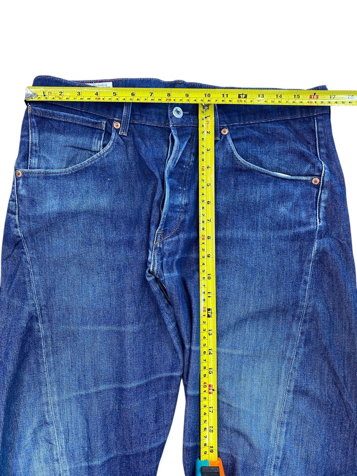 Levi's Levi’s Vintage Engineered Faded Wash Style Twist Leg Jeans Size US 34 / EU 50 - 6 Thumbnail