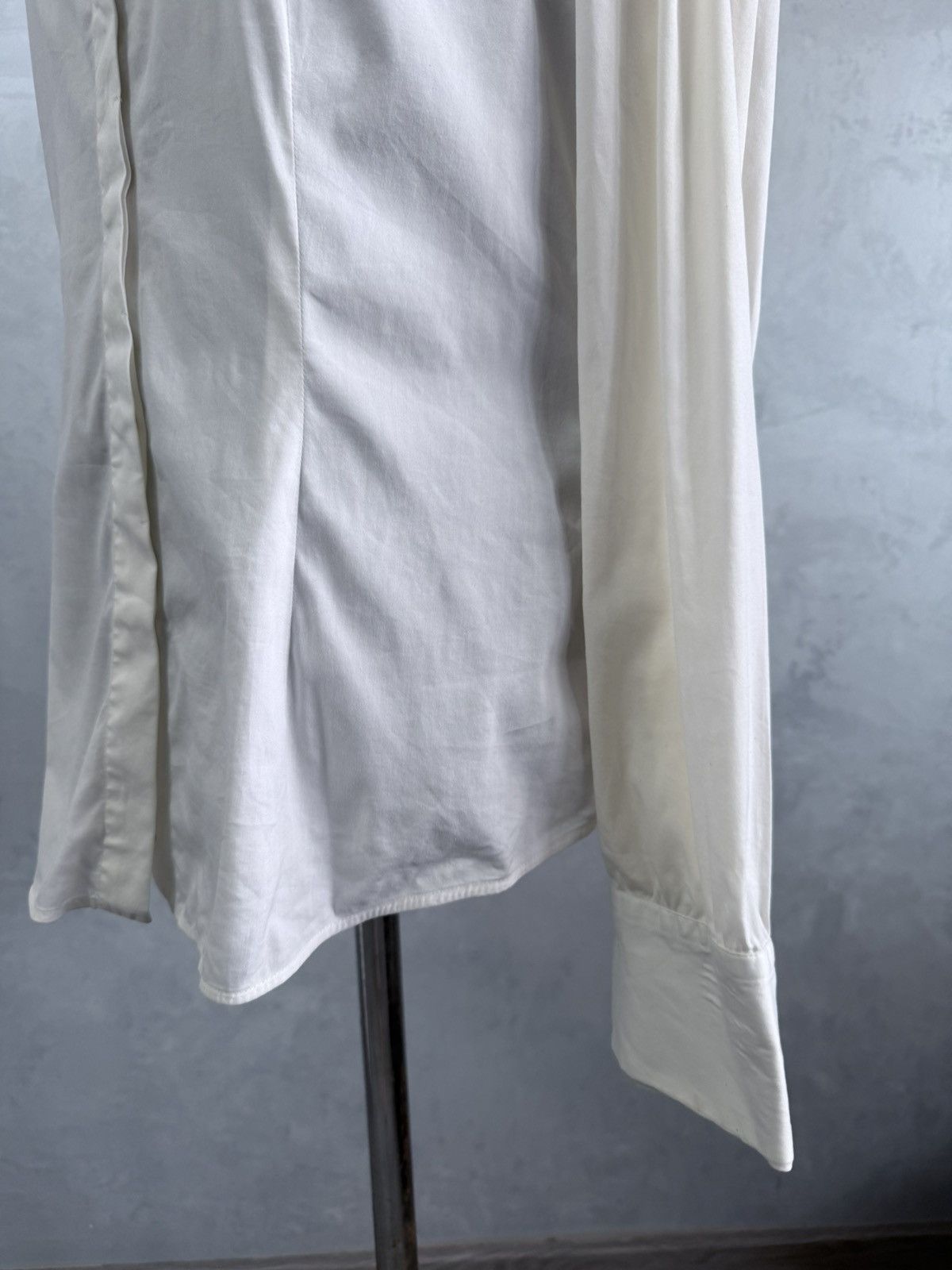 Brunello Cucinelli Brunello Cucinelli Botton Up Shirt Blouse Women’s White Size M / US 6-8 / IT 42-44 - 5 Thumbnail