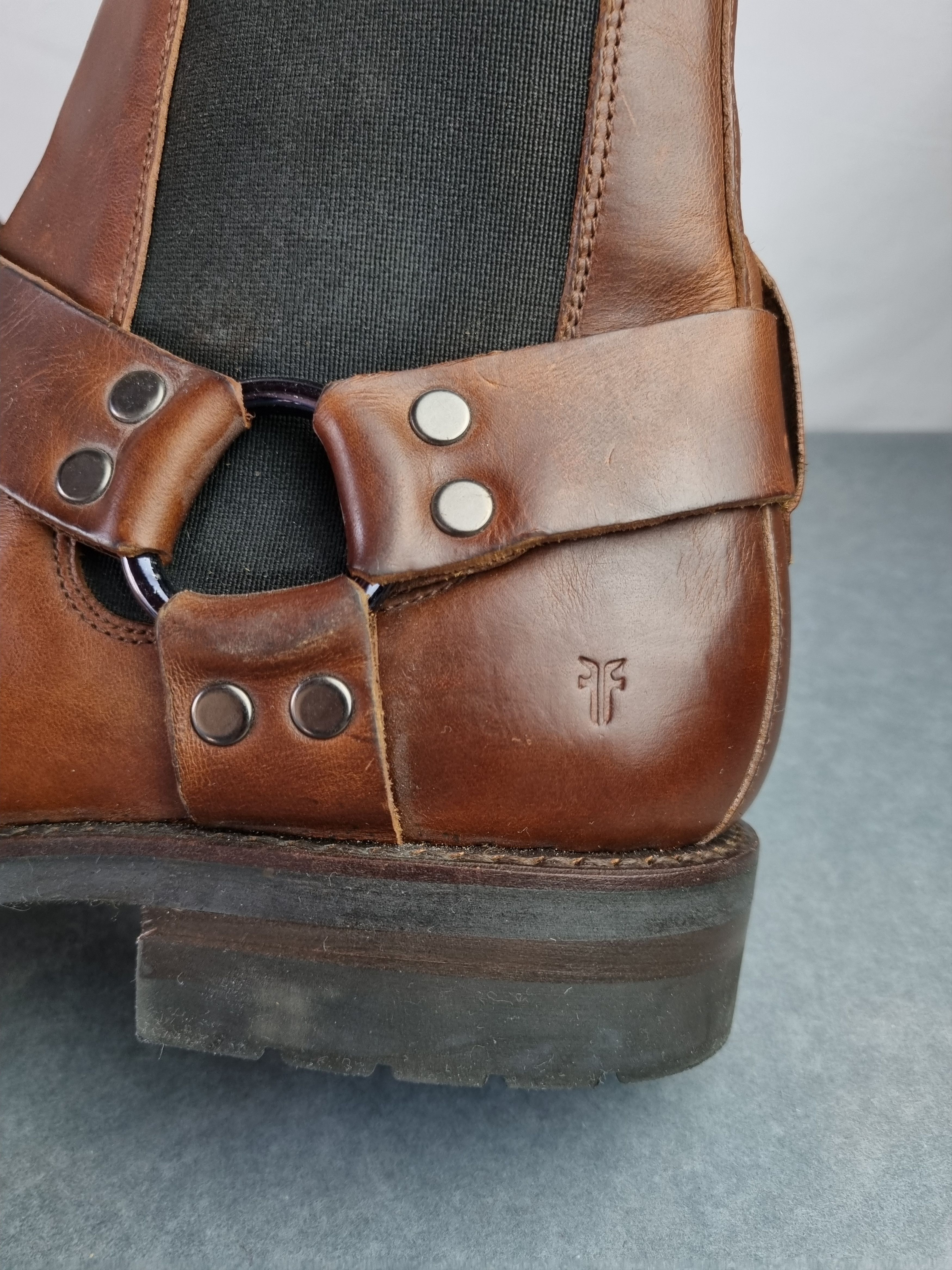 Frye × Vibram Frye Mexican Cowboy Leather Vibram Resist-Oil Boots Size US 9.5 / EU 42-43 - 5 Thumbnail