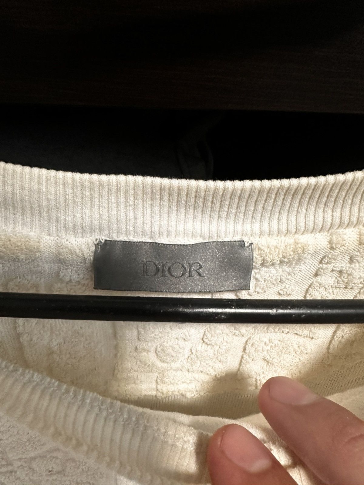 Dior Dior Oblique Towel Shirt Size L Size US L / EU 52-54 / 3 - 4 Thumbnail