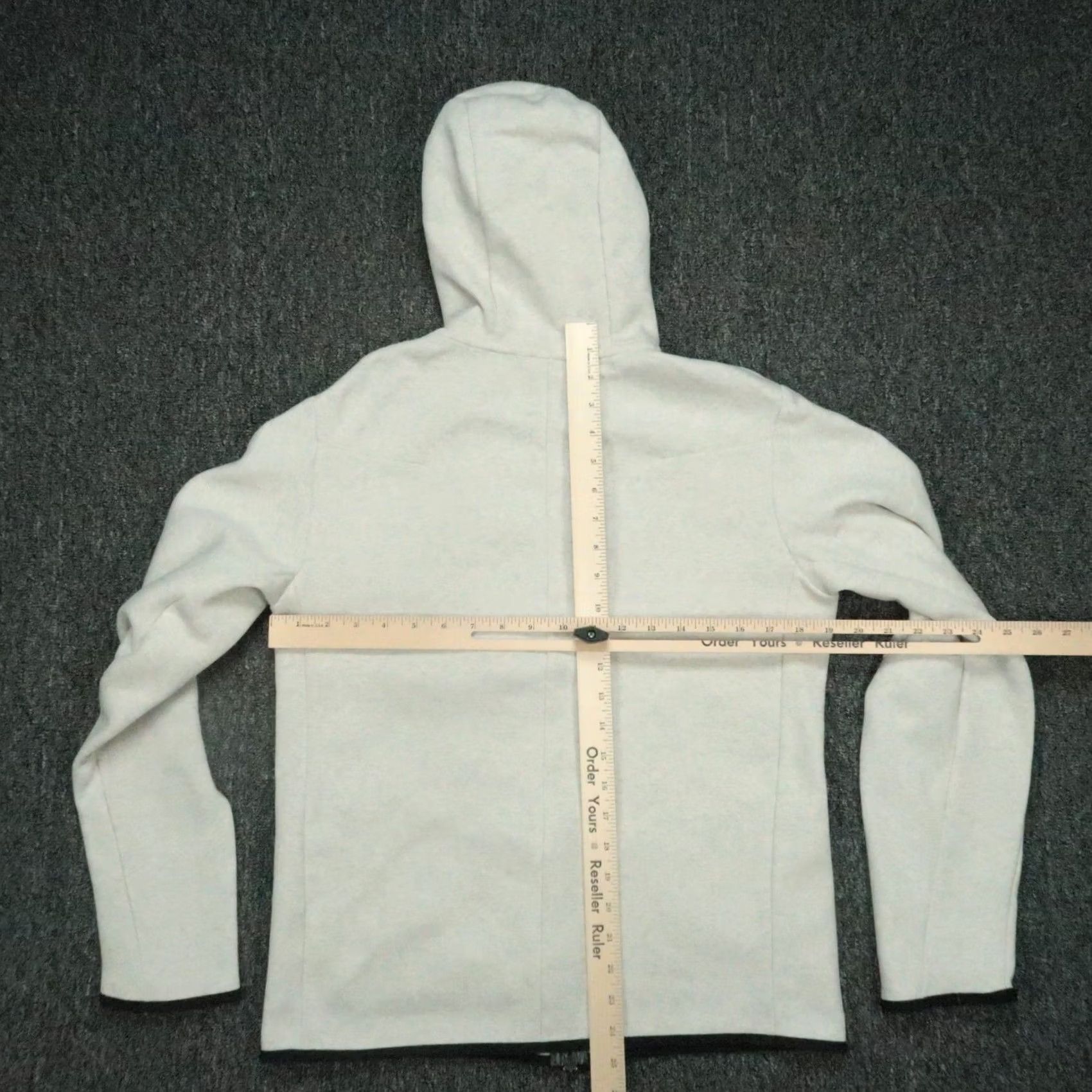 Nike Nike Hoodie Mens Small Beige Gray Tech Fleece Full Zip Pocket Winterized Size US S / EU 44-46 / 1 - 7 Thumbnail