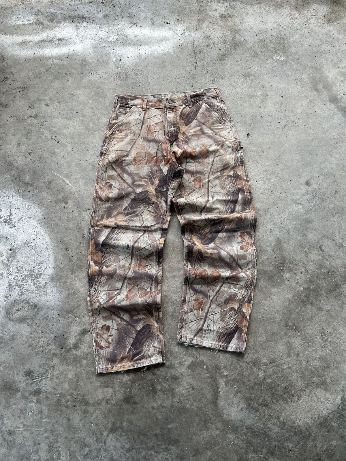 Carhartt Vintage Carhartt Realtree Single Knee Work Pant B196 Size US 34 / EU 50 - 2 Thumbnail