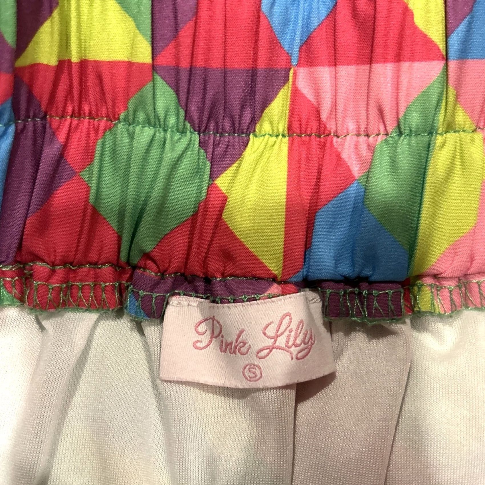 Vintage Lilly Brand Athletic Shorts Women’s S Pink Lined Polyester Blend A14 Size 28" / US 6 / IT 42 - 2 Thumbnail