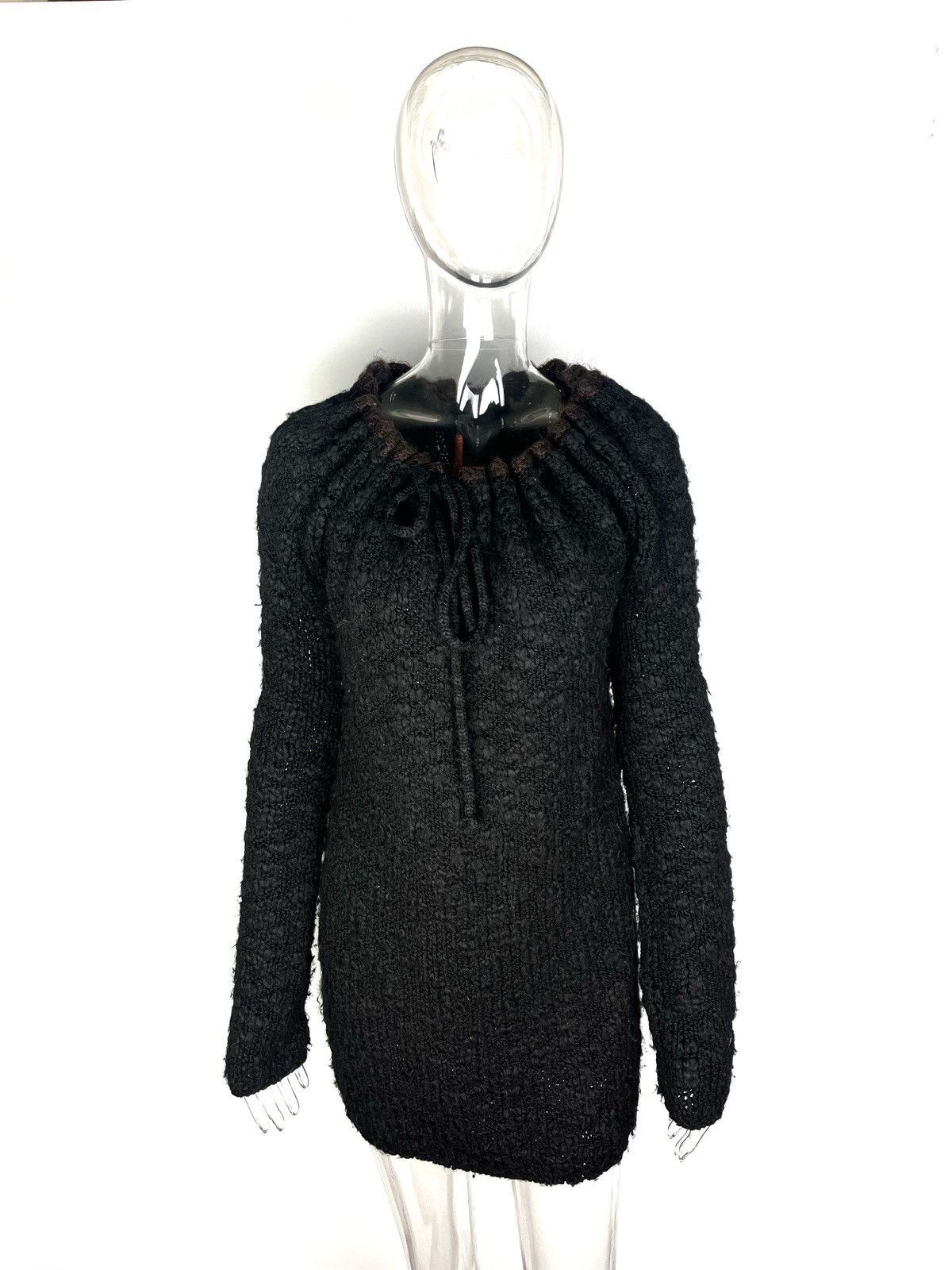 Cop.Copine Newberry Long Knit Sweater Tunic Avant-Garde
