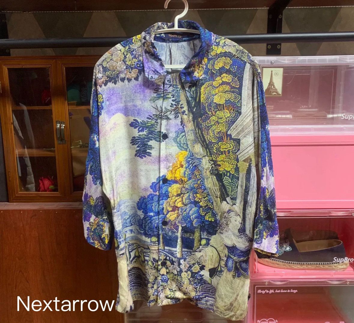 Louis Vuitton Louis Vuitton Palace oil painting silk shirt 2412-Nextarrow Size US XS / EU 42 / 0 - 1 Thumbnail