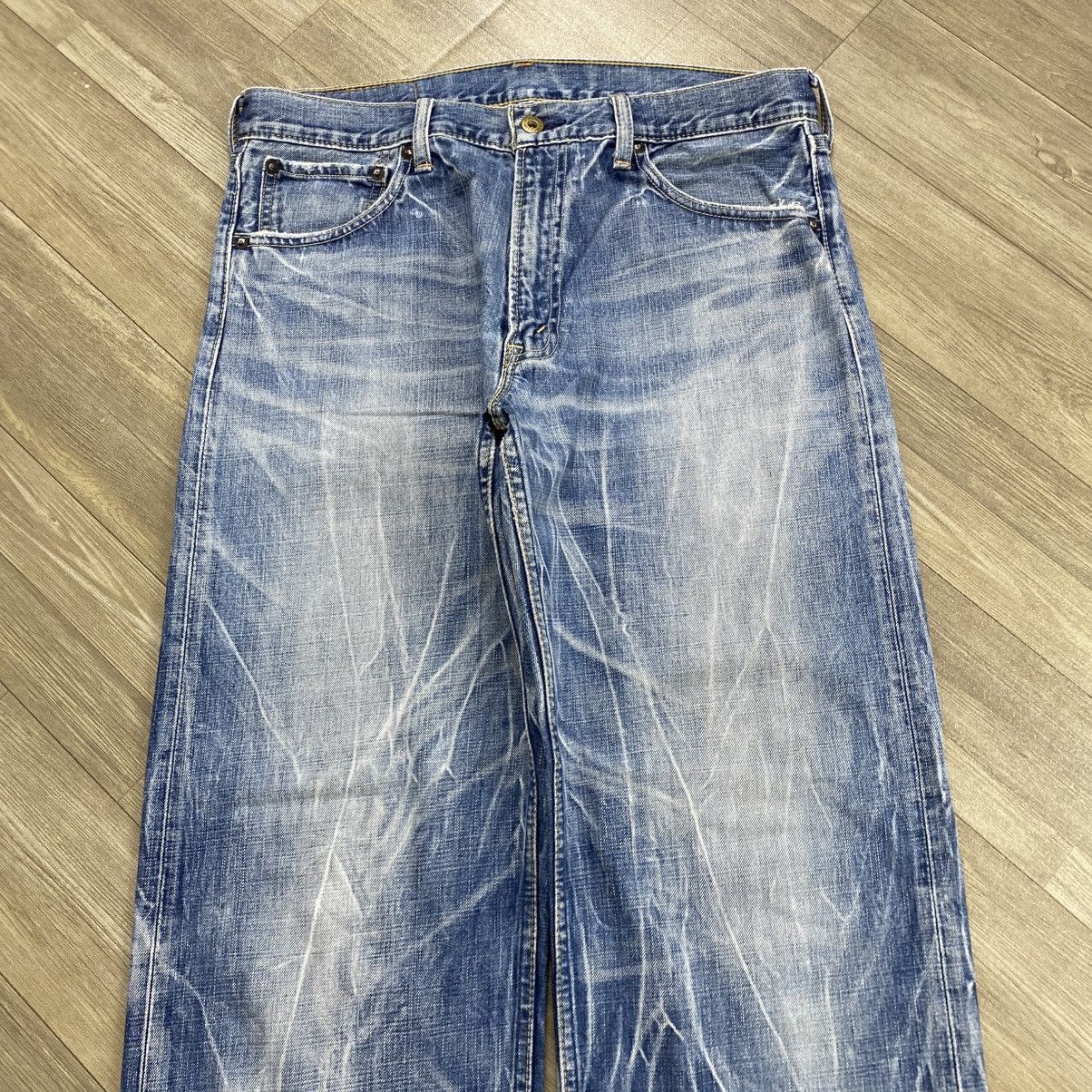 Levi's Vintage Clothing 🇯🇵 1990s Vintage Levis 503 Japan 33x33 Distressed Faded Jeans Size US 33 - 2 Thumbnail