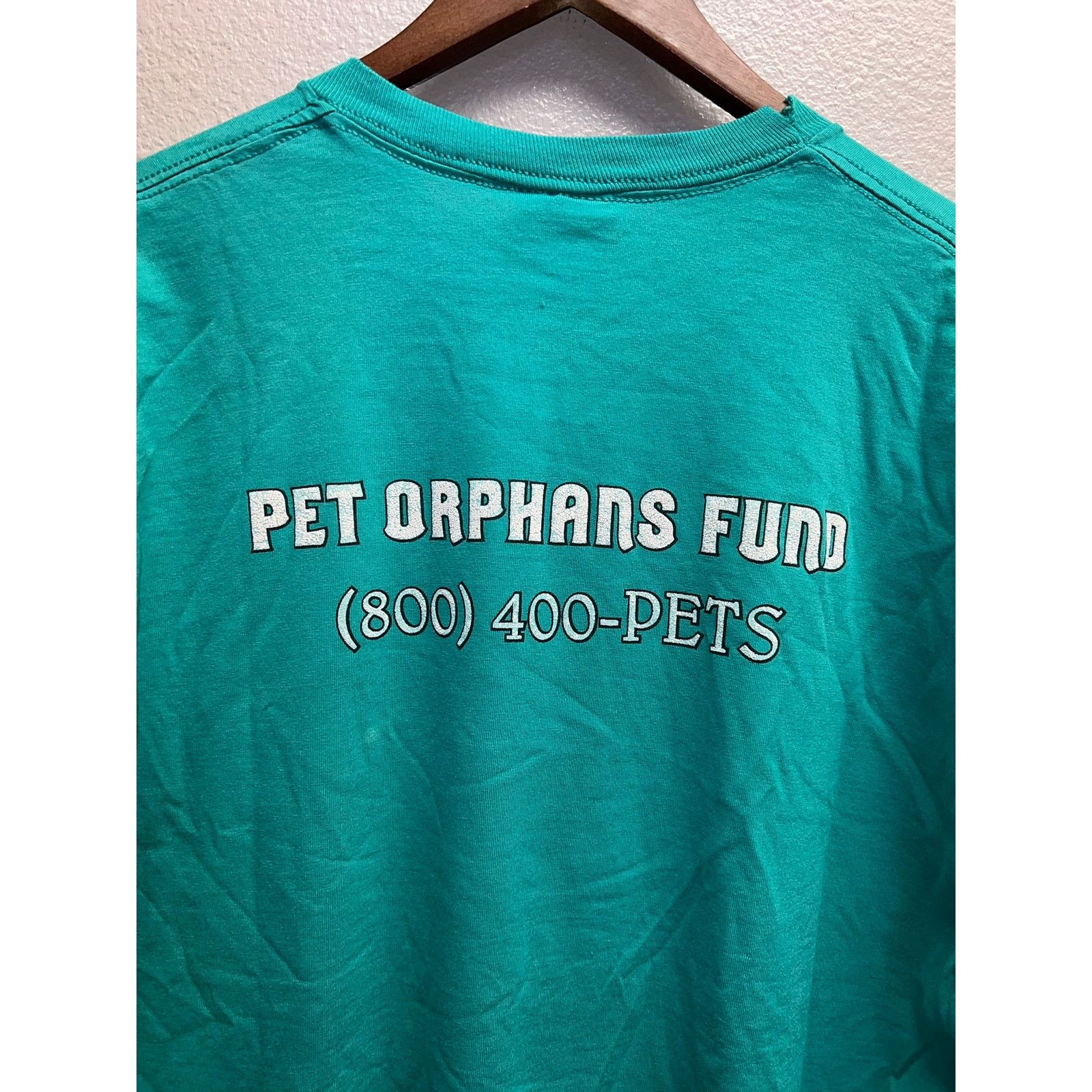 Jerzees Vintage Pet Orphans Shirt Pet Fund Graphic Cat Dog X-Large Size US XL / EU 56 / 4 - 7 Thumbnail