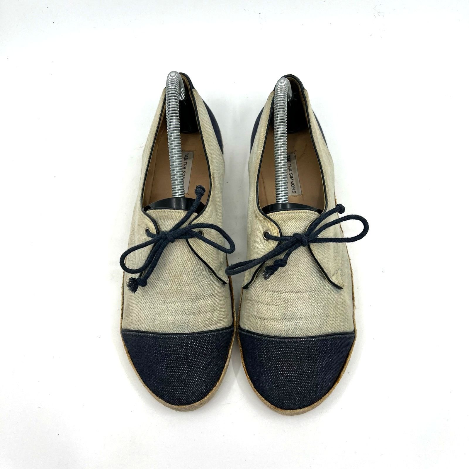 Tabitha Simmons Tabitha Simmons Dolly Two Tone Espadrille Sneakers 9.5 US Size US 9.5 / IT 39.5 - 5 Thumbnail