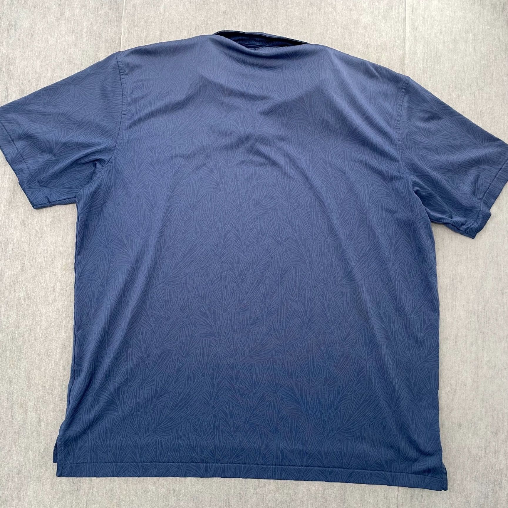 Peter Millar Peter Millar Shirt Adult Extra Large Blue Floral Polo The K Club Golf Club Mens Size US XL / EU 56 / 4 - 2 Thumbnail