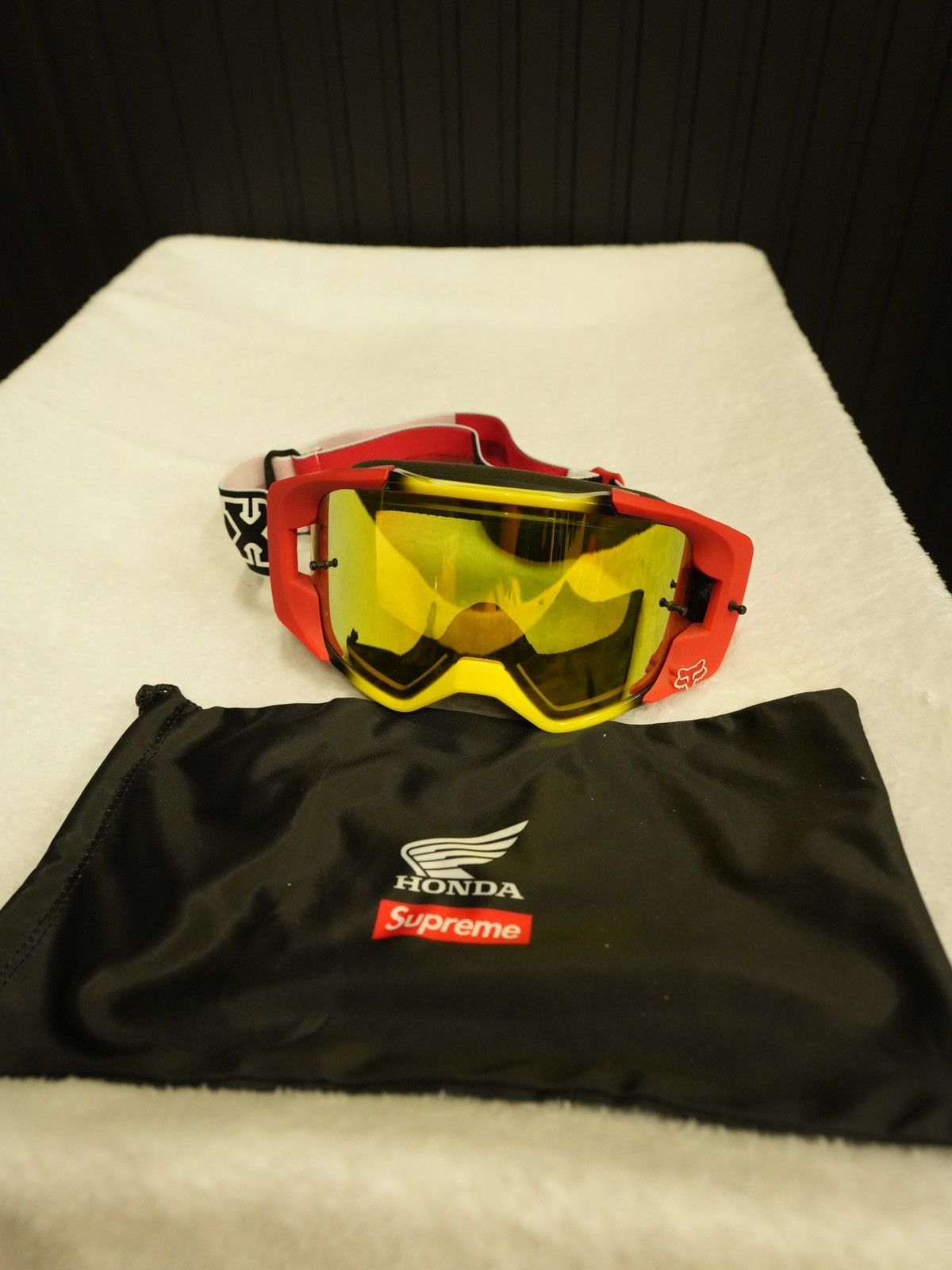 Honda × Supreme Supreme Honda Fox Racing Vue Goggles Size ONE SIZE - 7 Thumbnail
