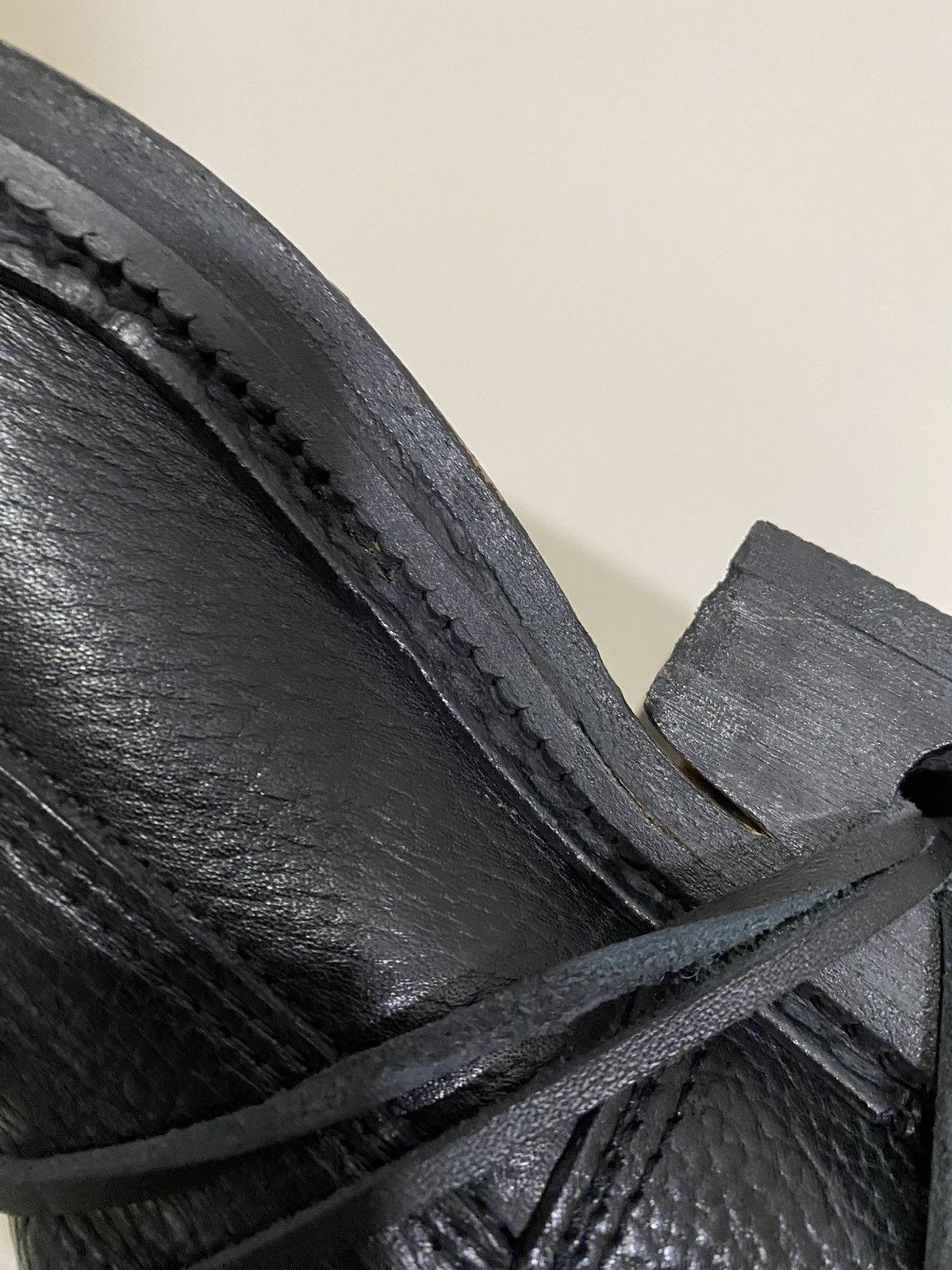 Dirk Bikkembergs Dirk Bikkembergs AW97 Lace Through Boot Black Size US 8 / EU 41 - 13 Thumbnail