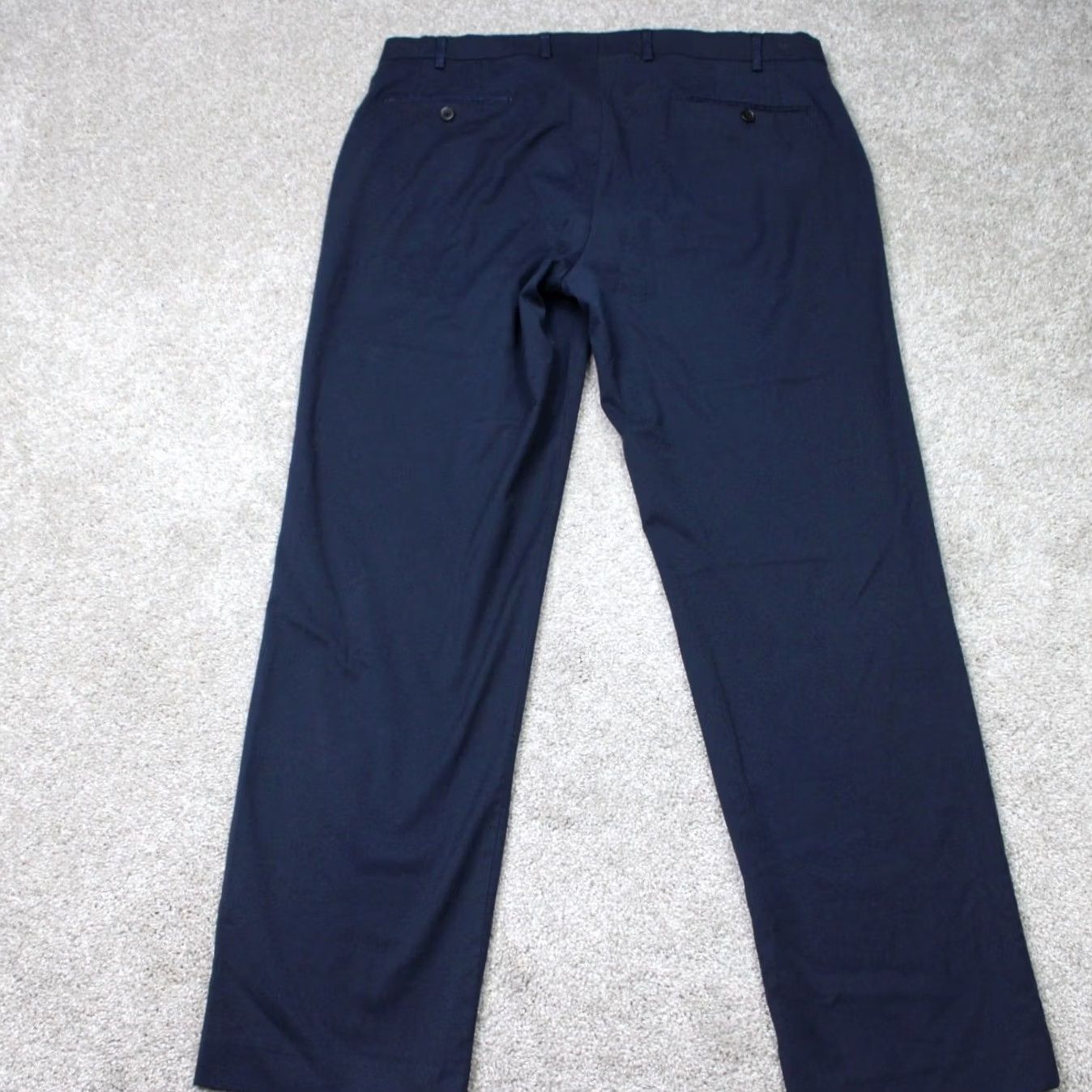 Ralph Lauren LAUREN Ralph Lauren Pants Mens 38x32 Blue Total Comfort Poly/Rayon Stretch Dress Pants Straight Leg Regular? Size US 38 / EU 54 - 6 Thumbnail