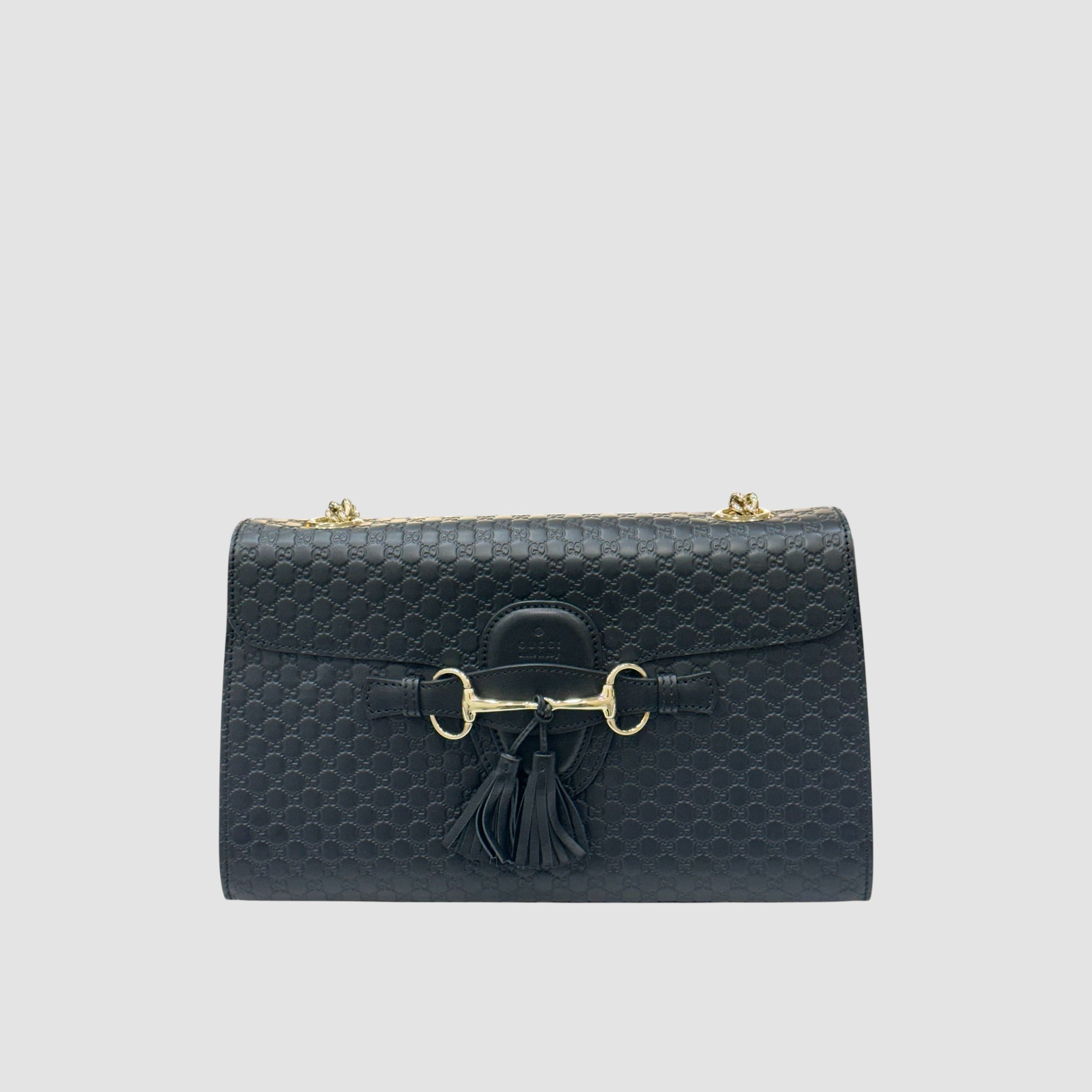 Gucci Micro GG Shima Black Shoulder Bag Size ONE SIZE - 1 Thumbnail