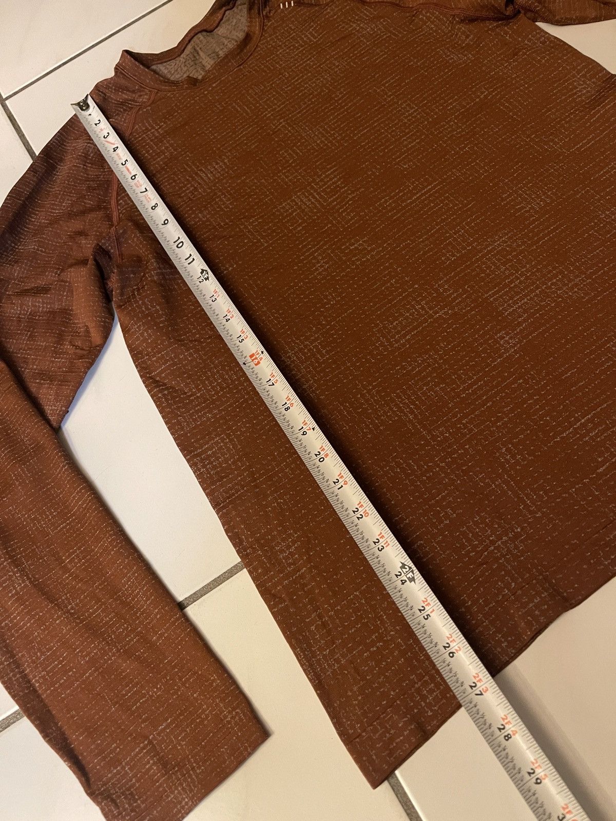 Lululemon Lululemon Mens Metal Vent Tech 2.0 Shirt Date Brown Medium Size US M / EU 48-50 / 2 - 5 Thumbnail