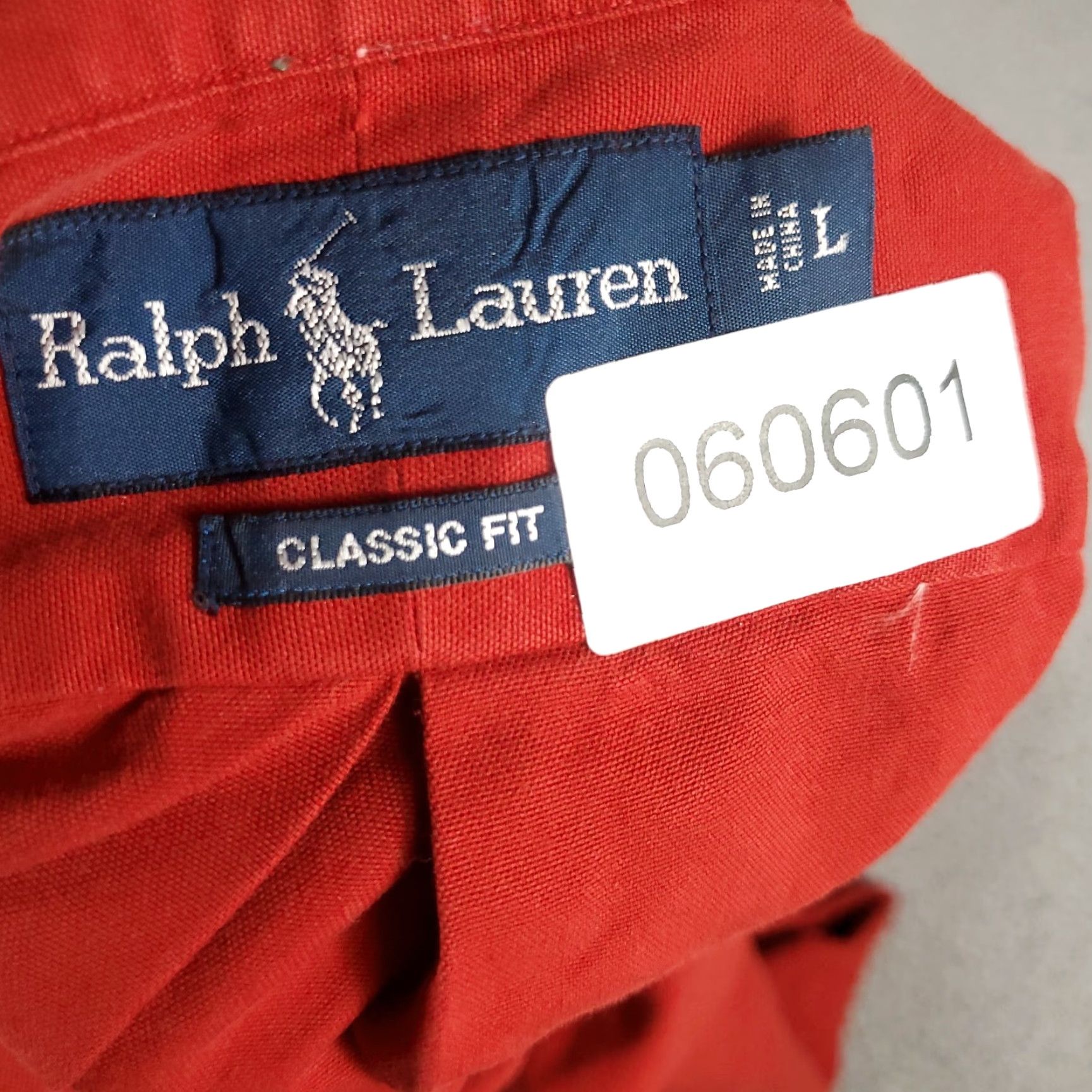 Ralph Lauren Ralph Lauren Button-Up Shirt Mens Large Red Casual Long Sleeve Classic Size US L / EU 52-54 / 3 - 8 Thumbnail