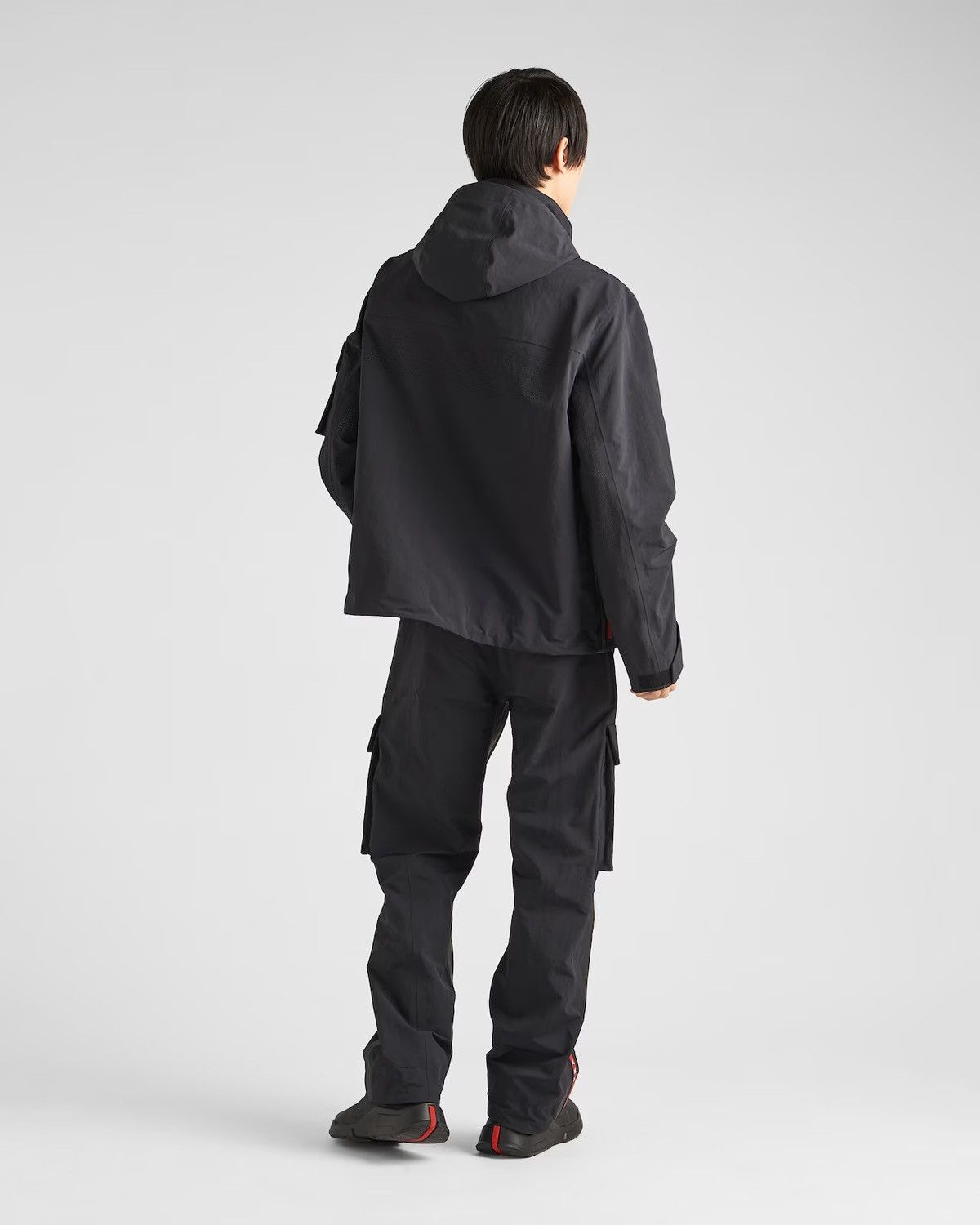 Prada $4k Prada Light technical fabric windbreaker Size US L / EU 52-54 / 3 - 4 Thumbnail