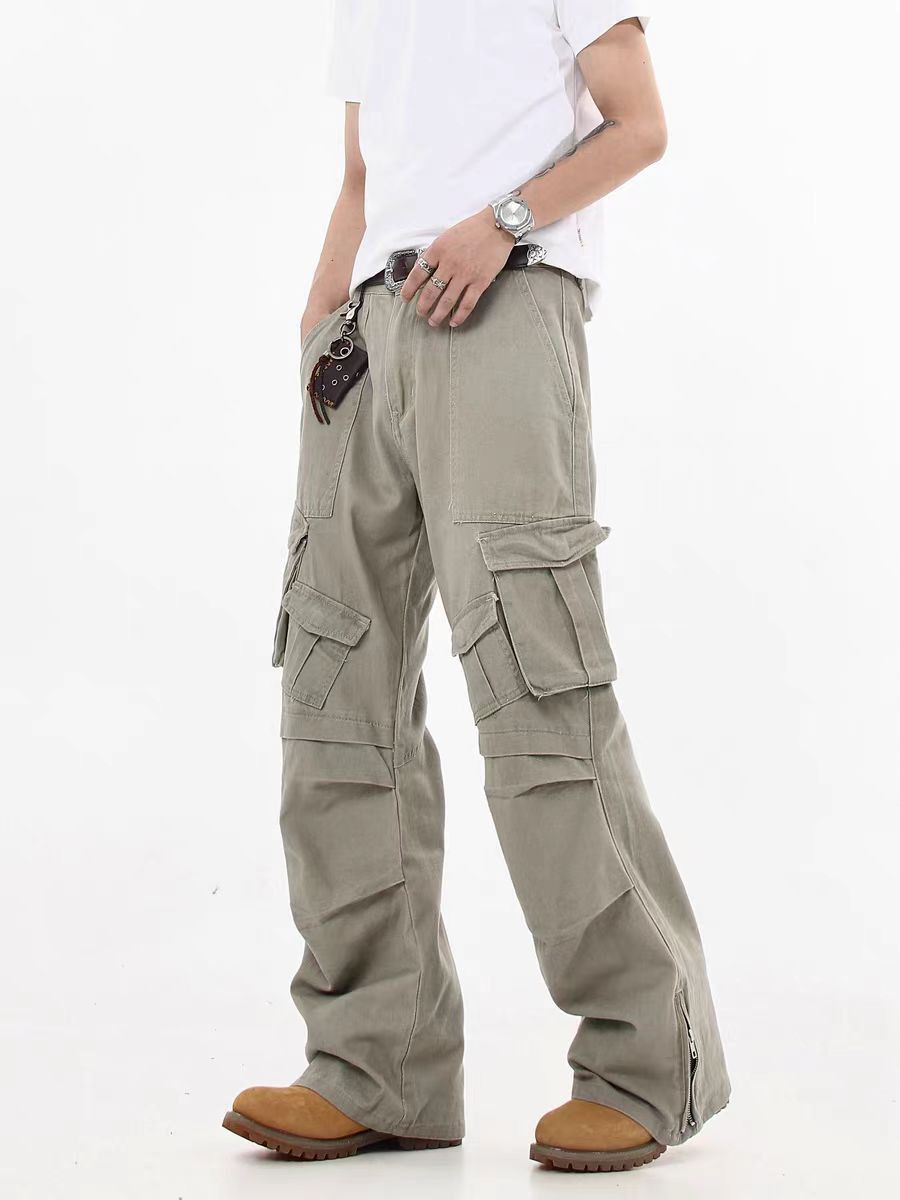 Vintage High Street Hip Hop Loose Jeans