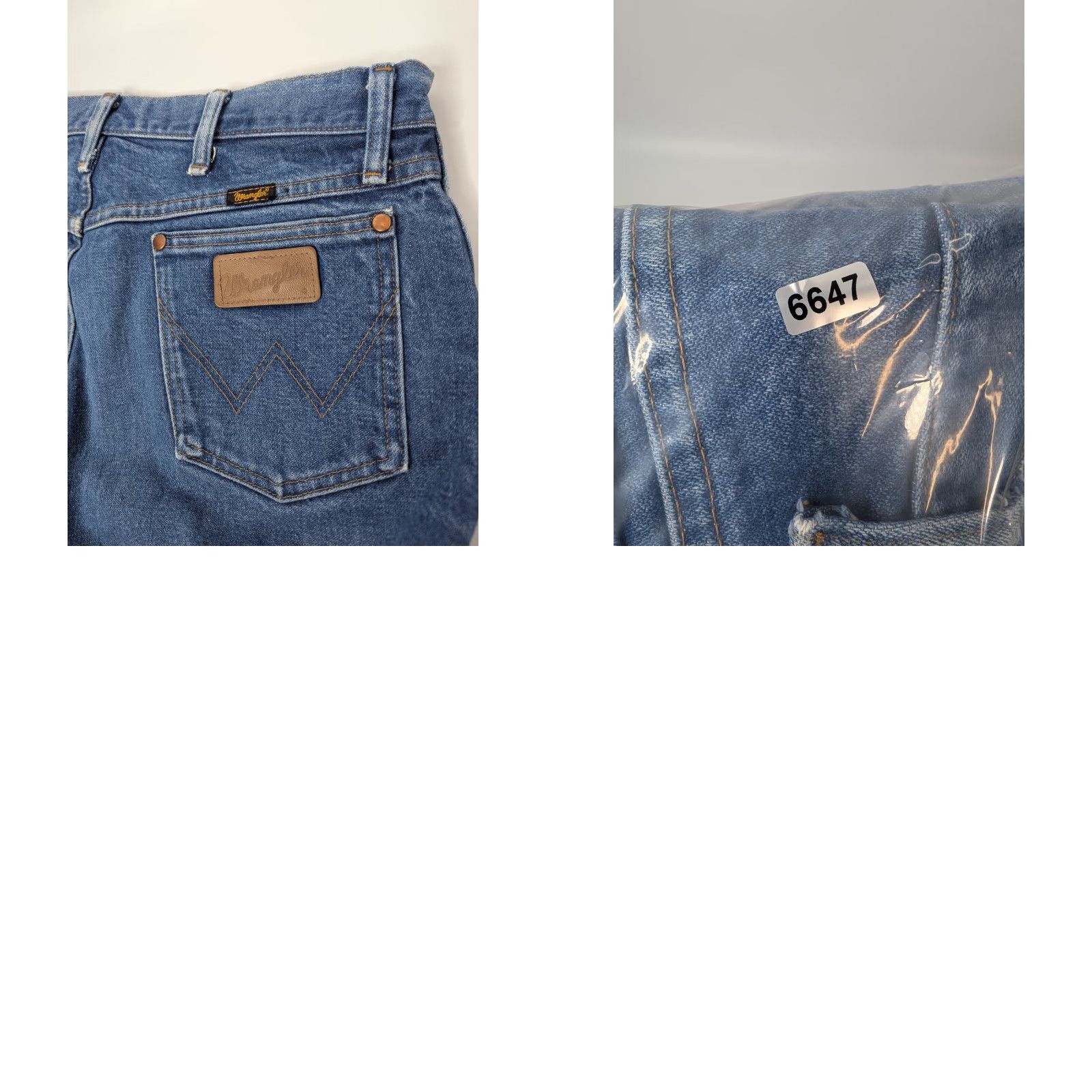 Wrangler VINTAGE Wrangler Jeans Men's 36x34 Cowboy Cut Bootcut Western Workwear Distressed 13MWZ jeans Size US 36 / EU 52 - 10 Thumbnail