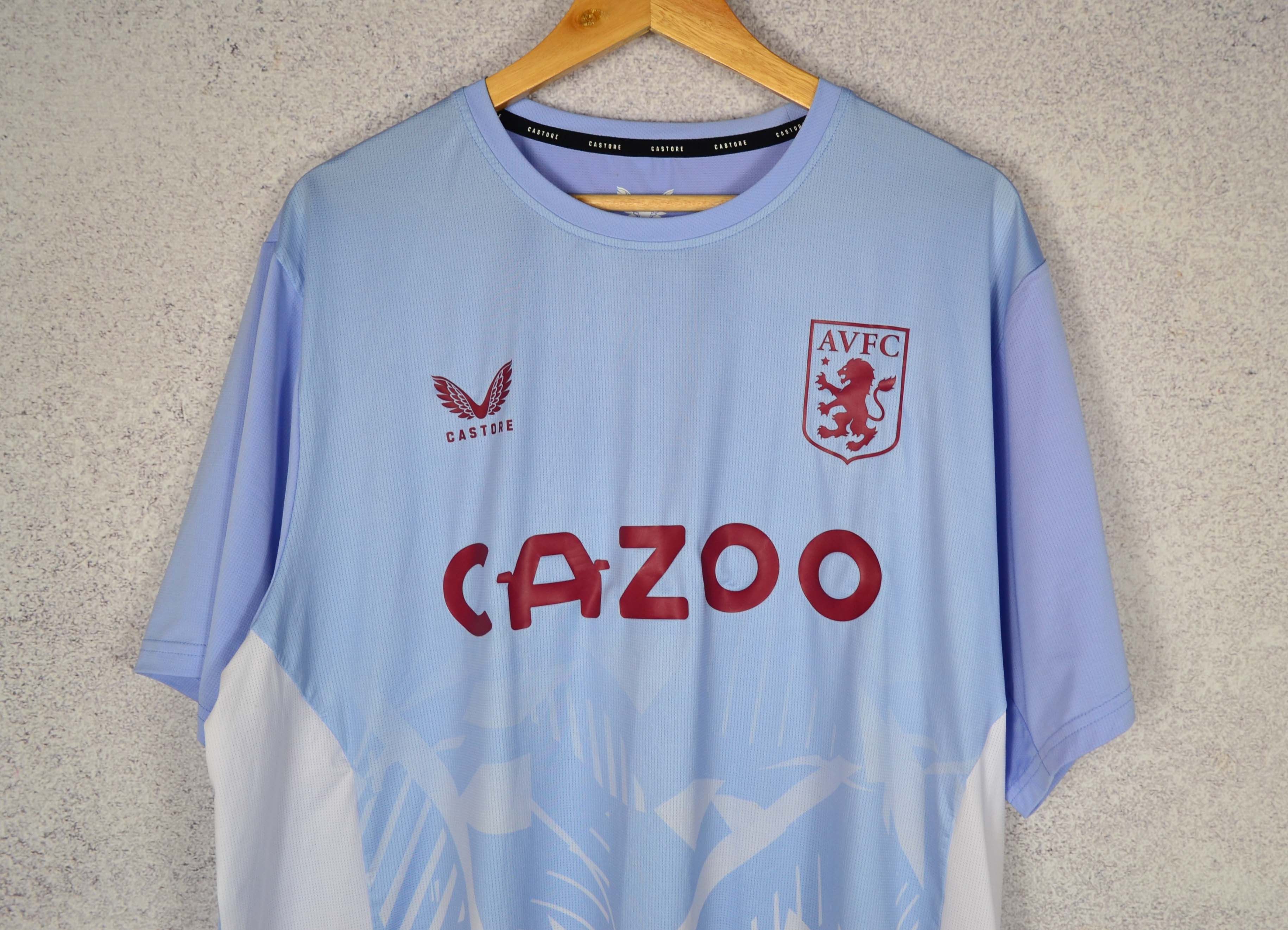 Other Aston Villa Away Match Day Training Soccer Jersey T-Shirt Size US XXL / EU 58 / 5 - 2 Thumbnail