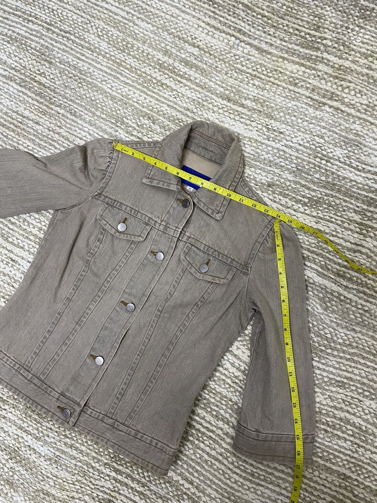 Burberry Vintage Burberry Denim Jacket Size S / US 4 / IT 40 - 13 Thumbnail