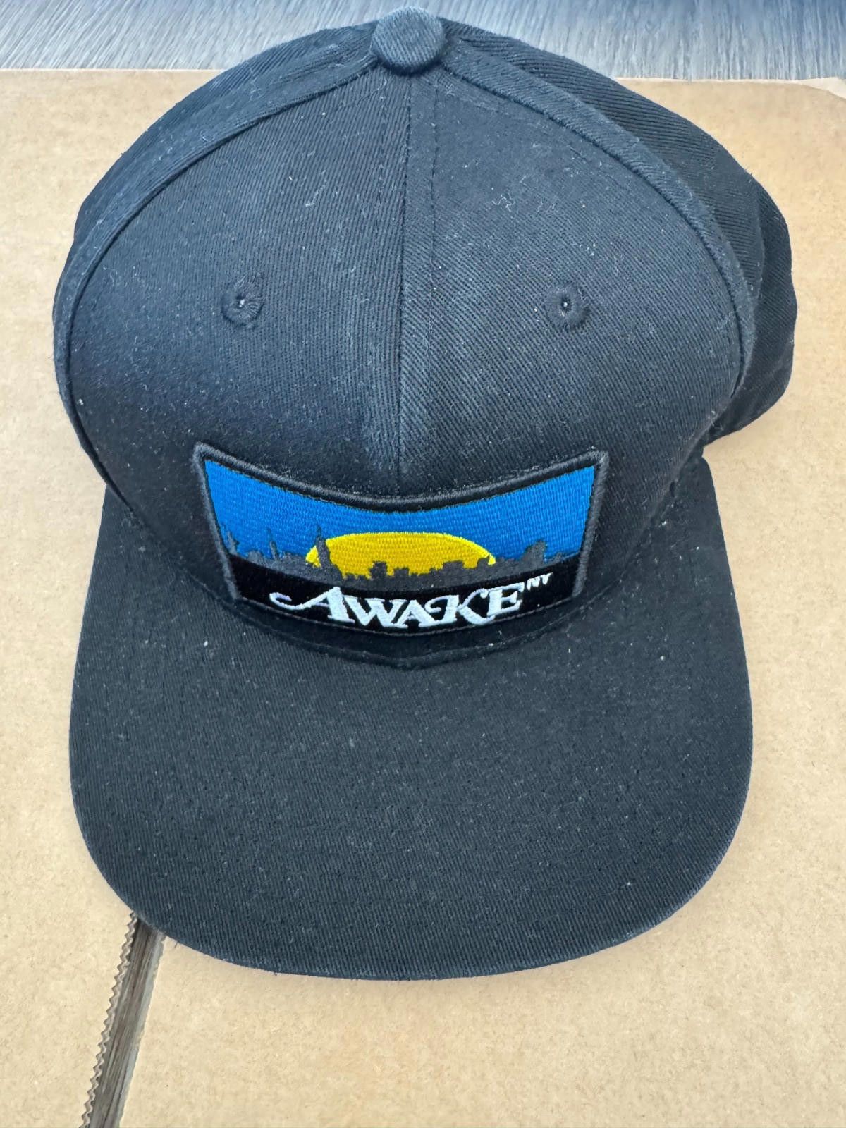 Awake NY Awake NY skyline snapback hat cap patch New York Black Size ONE SIZE - 1 Thumbnail