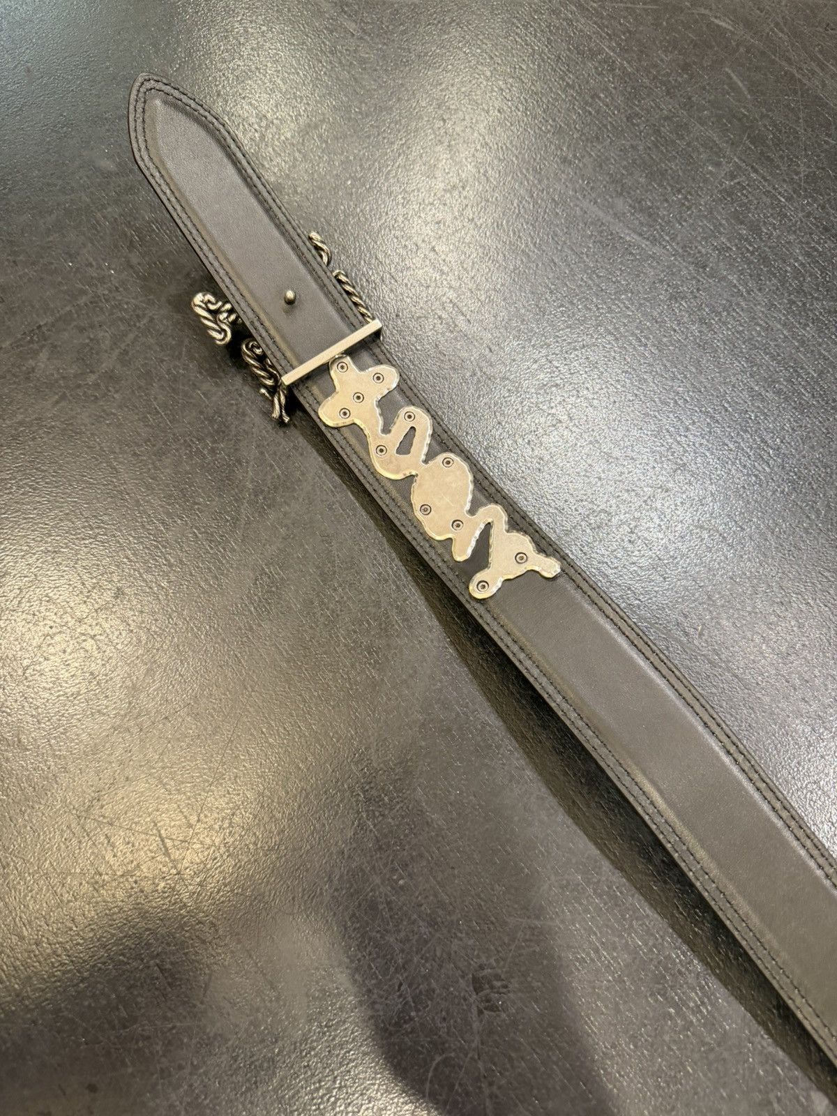 Louis Vuitton Louis Vuitton 1/1 Lovers Belt - Black Size ONE SIZE - 4 Thumbnail