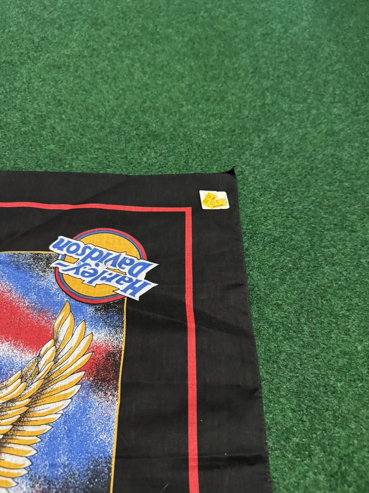 Harley Davidson × Vintage Vintage 90s Harley Davidson Retro Biker Motorcycle Bandana Size ONE SIZE - 3 Thumbnail