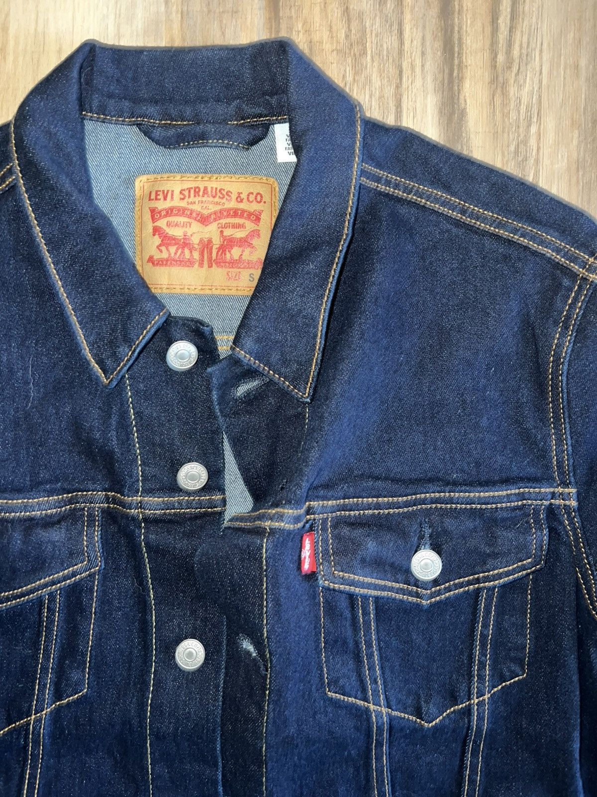 Levi's × Levi's Vintage Clothing Levi denim jacket Size US S / EU 44-46 / 1 - 3 Thumbnail