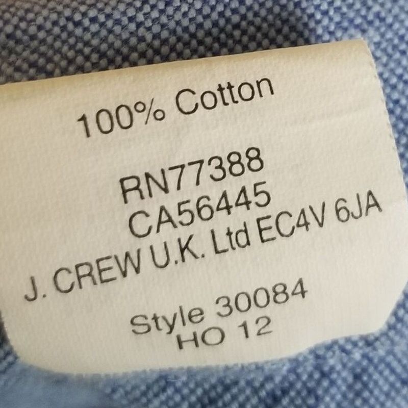 J.Crew J. Crew Womens Colorblock Oxford Shirt 4 Boy Fit Preppy Size S / US 4 / IT 40 - 8 Thumbnail