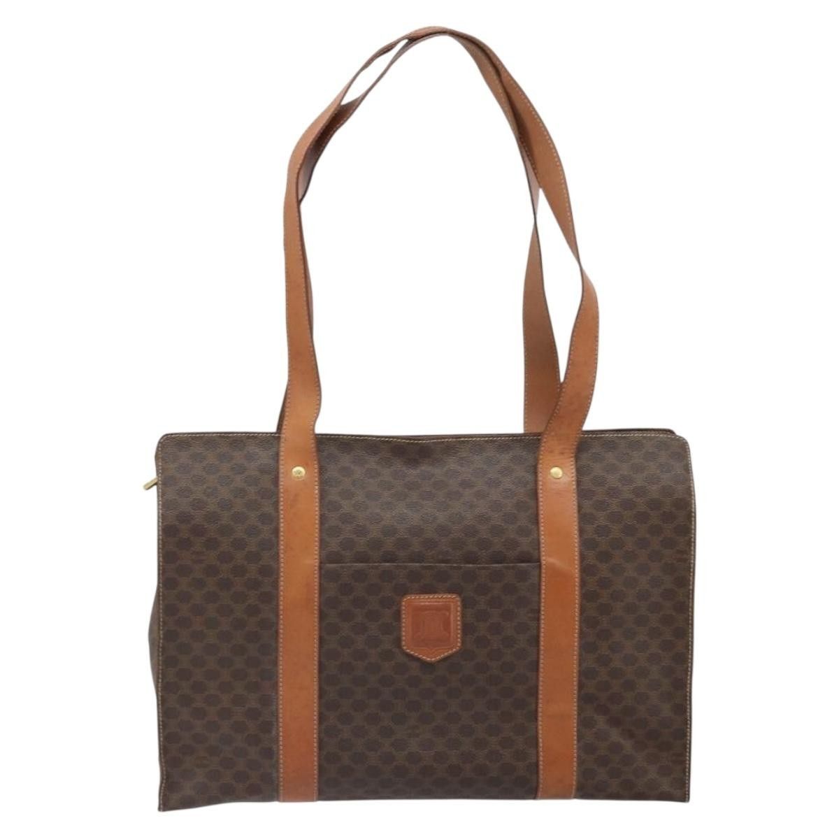 Celine Celine Vintage Macadam Canvas and Leather Size ONE SIZE - 1 Thumbnail